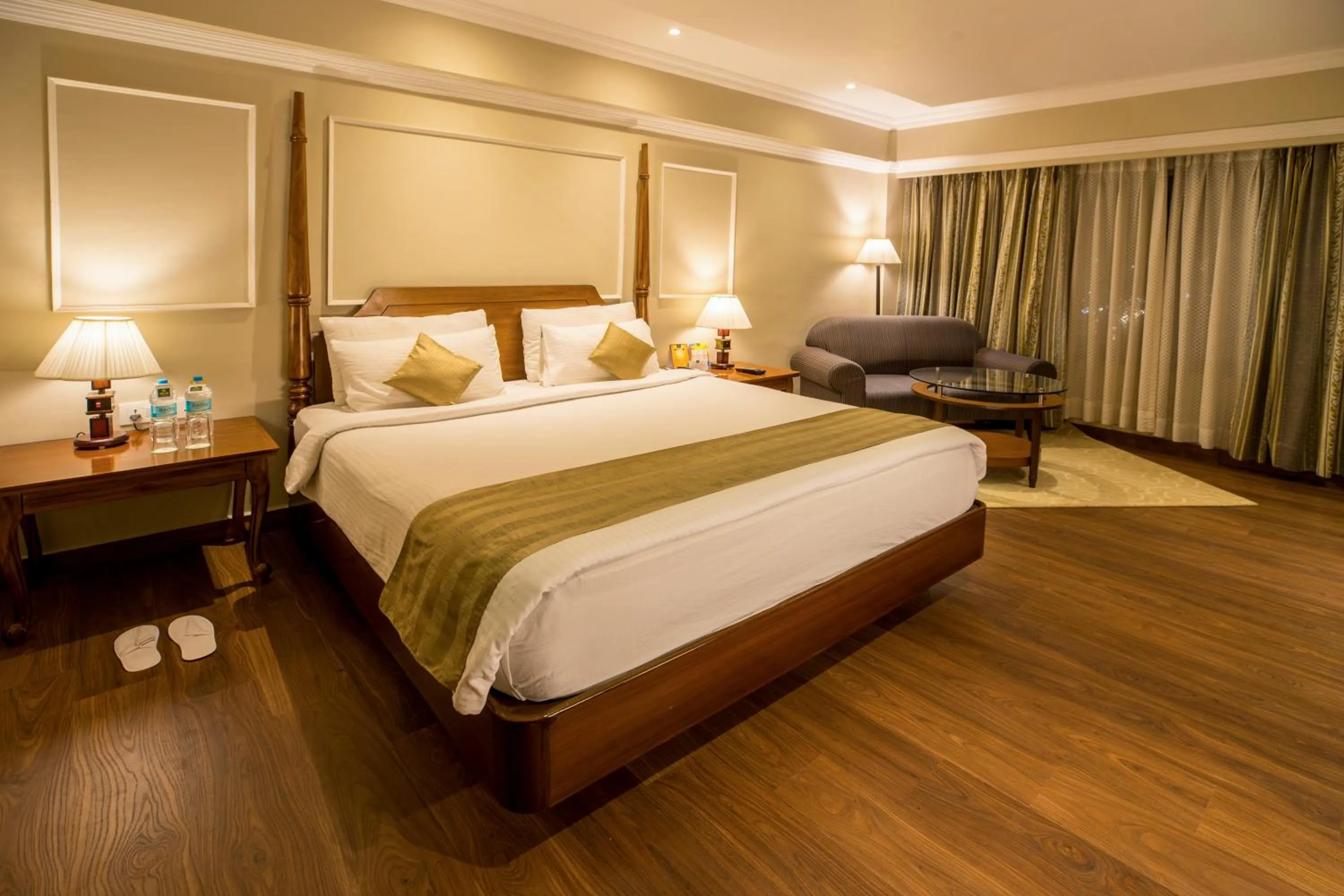 Bed in Hotel Swosti Premium Bhubaneswar