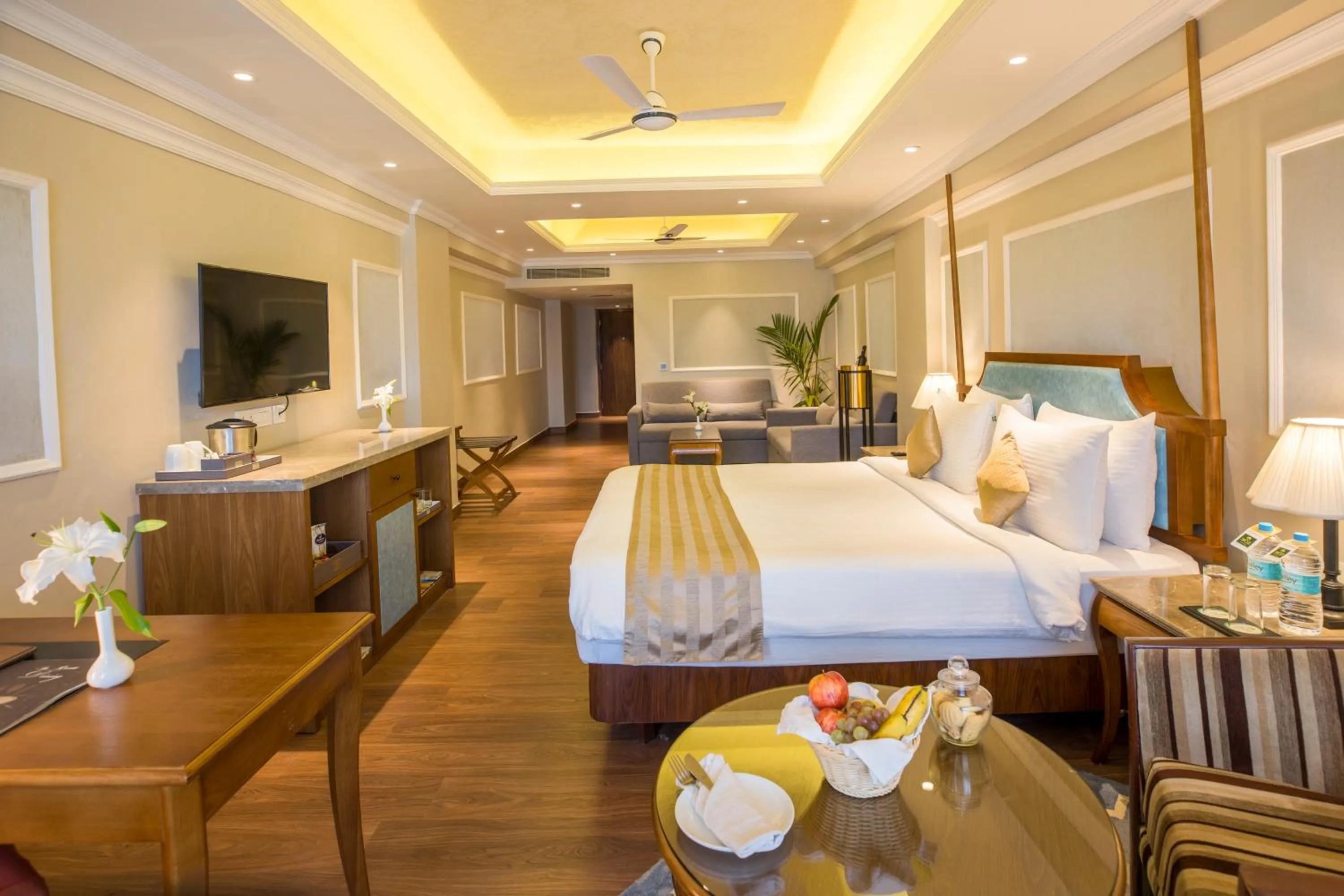 Bed in Hotel Swosti Premium Bhubaneswar