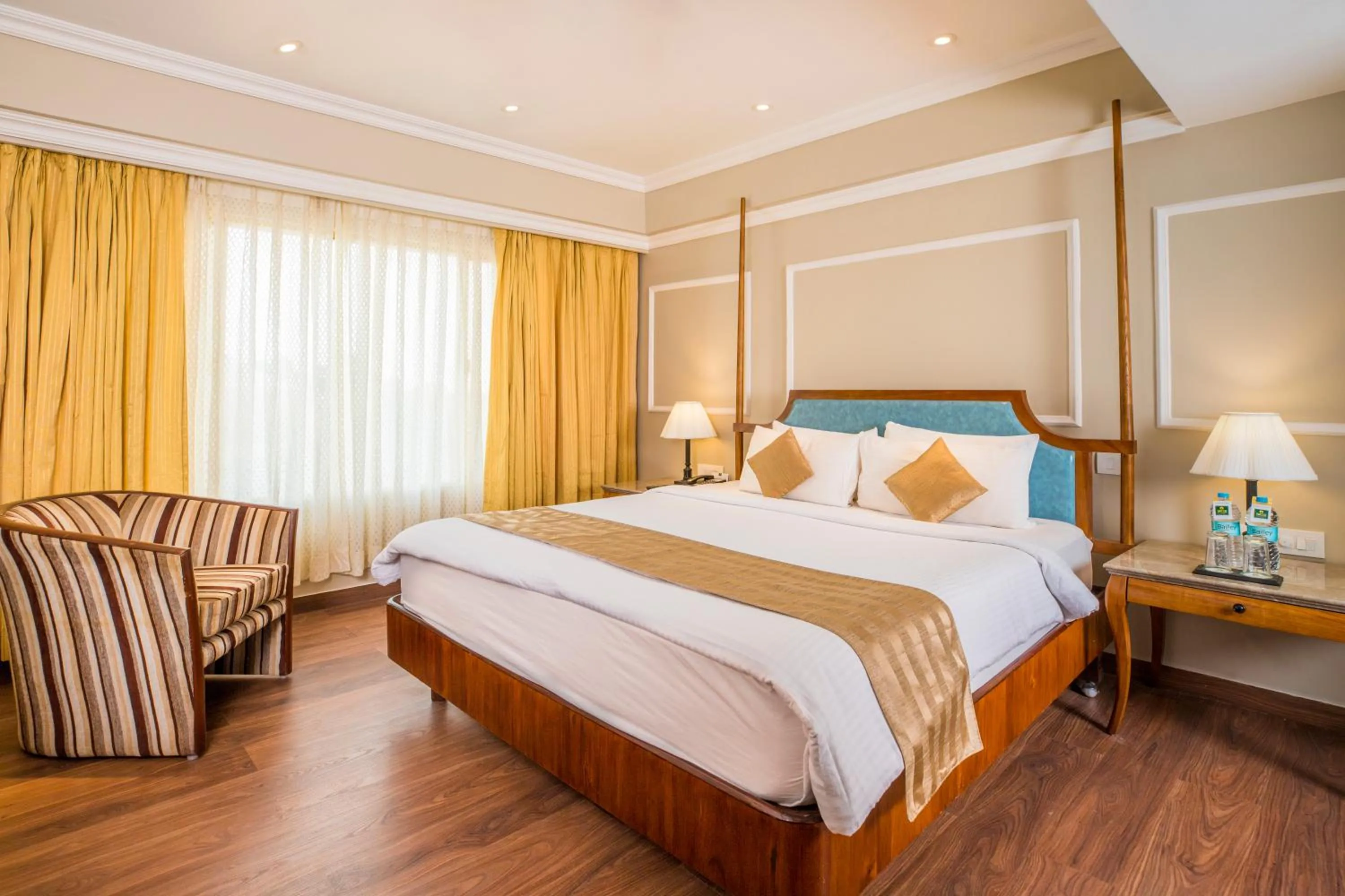 Bed in Hotel Swosti Premium Bhubaneswar