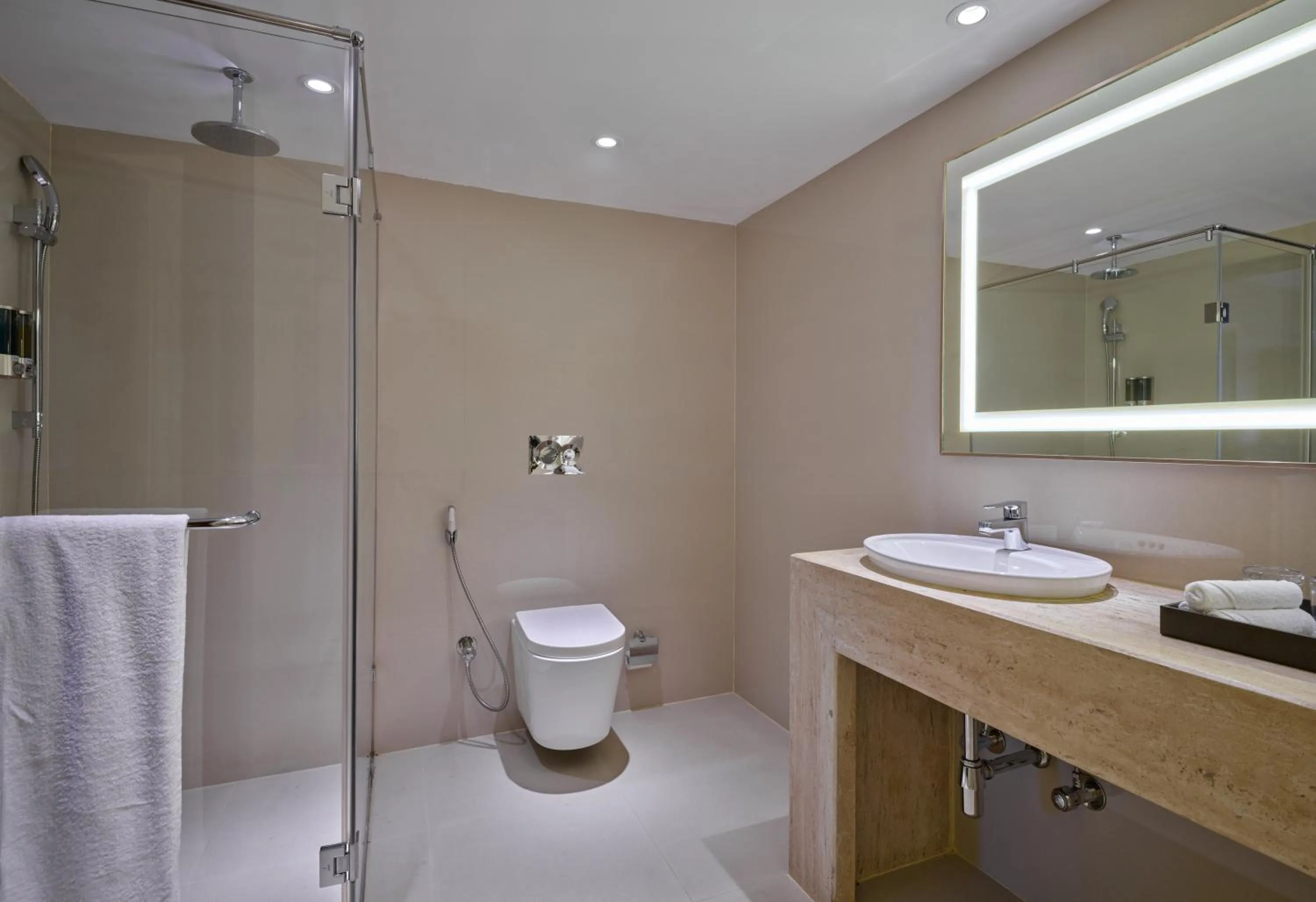 Bathroom in Hotel Swosti Premium Bhubaneswar