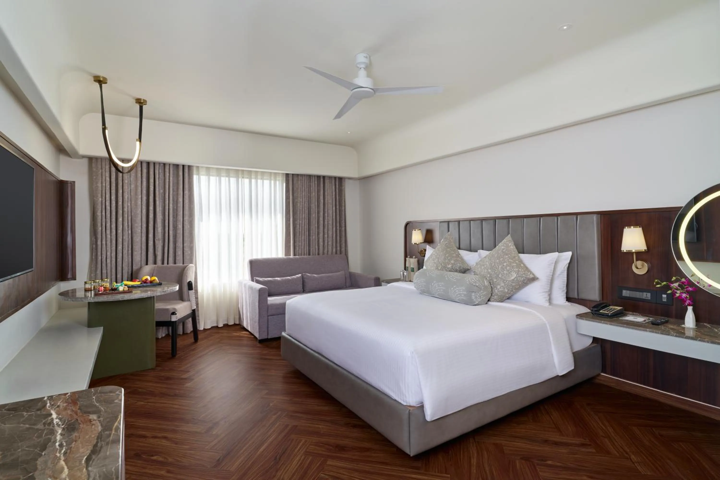 Bedroom, Bed in Hotel Swosti Premium Bhubaneswar