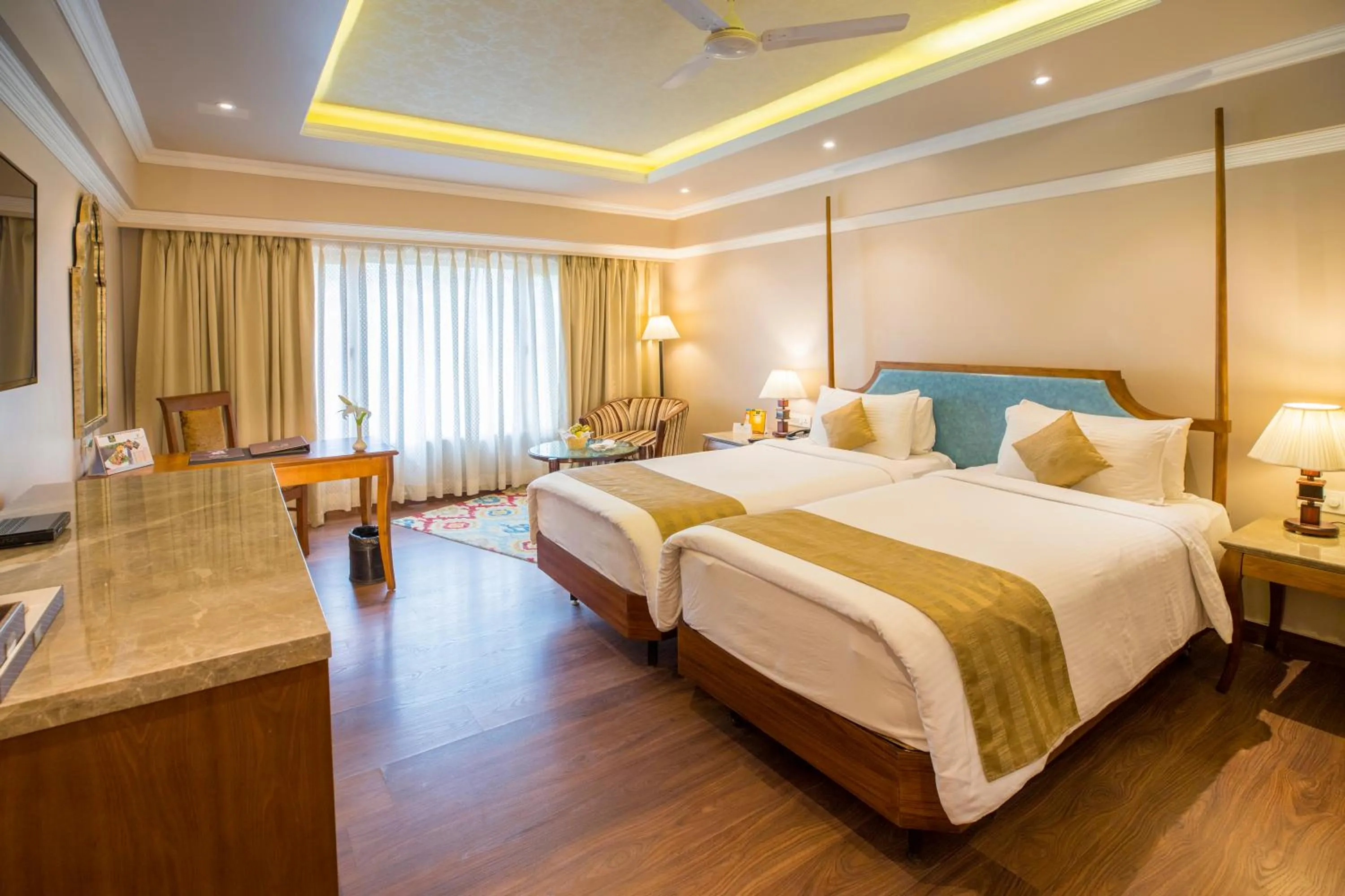 Bed in Hotel Swosti Premium Bhubaneswar