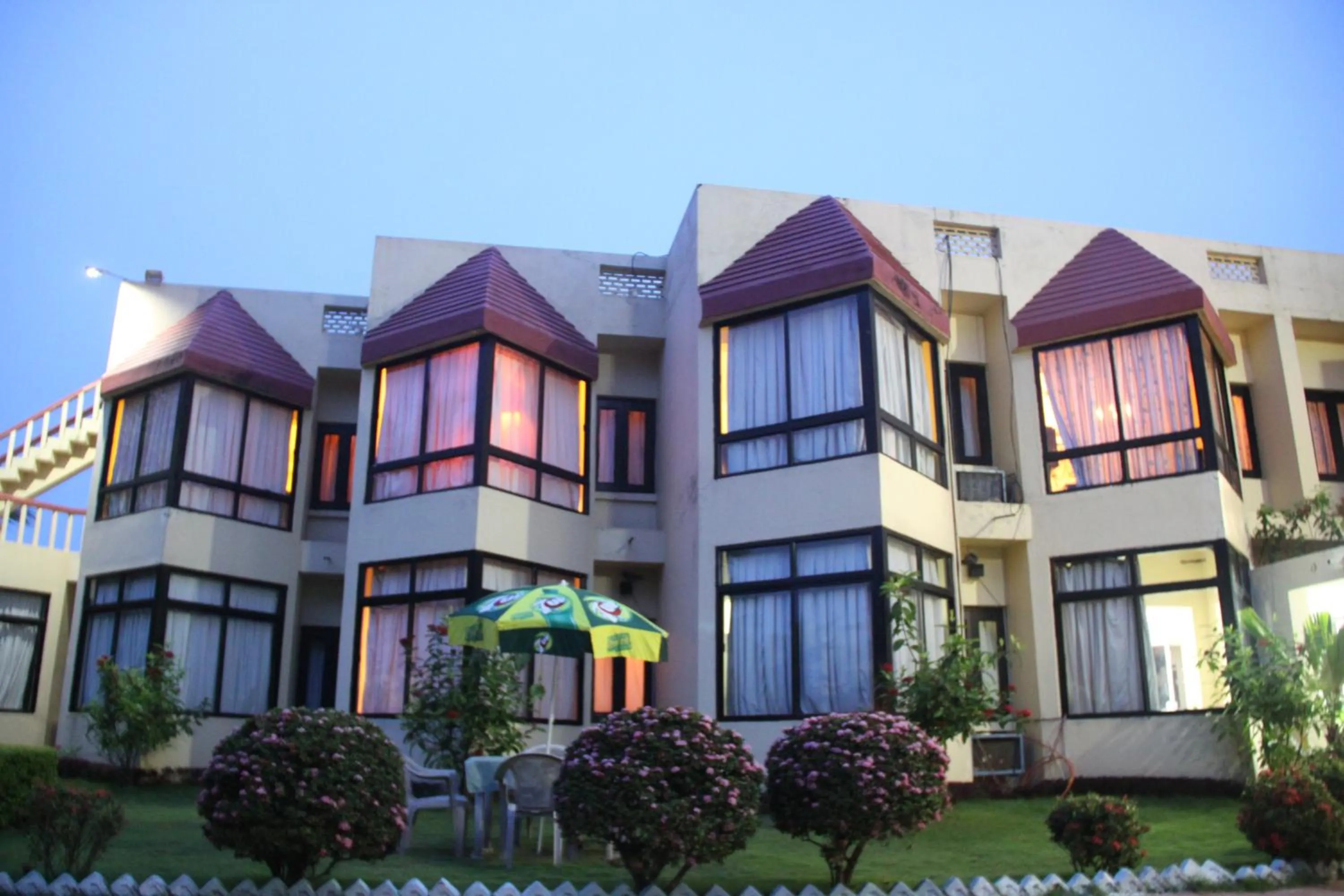 Facade/entrance in Swosti Palm Resort Gopalpur