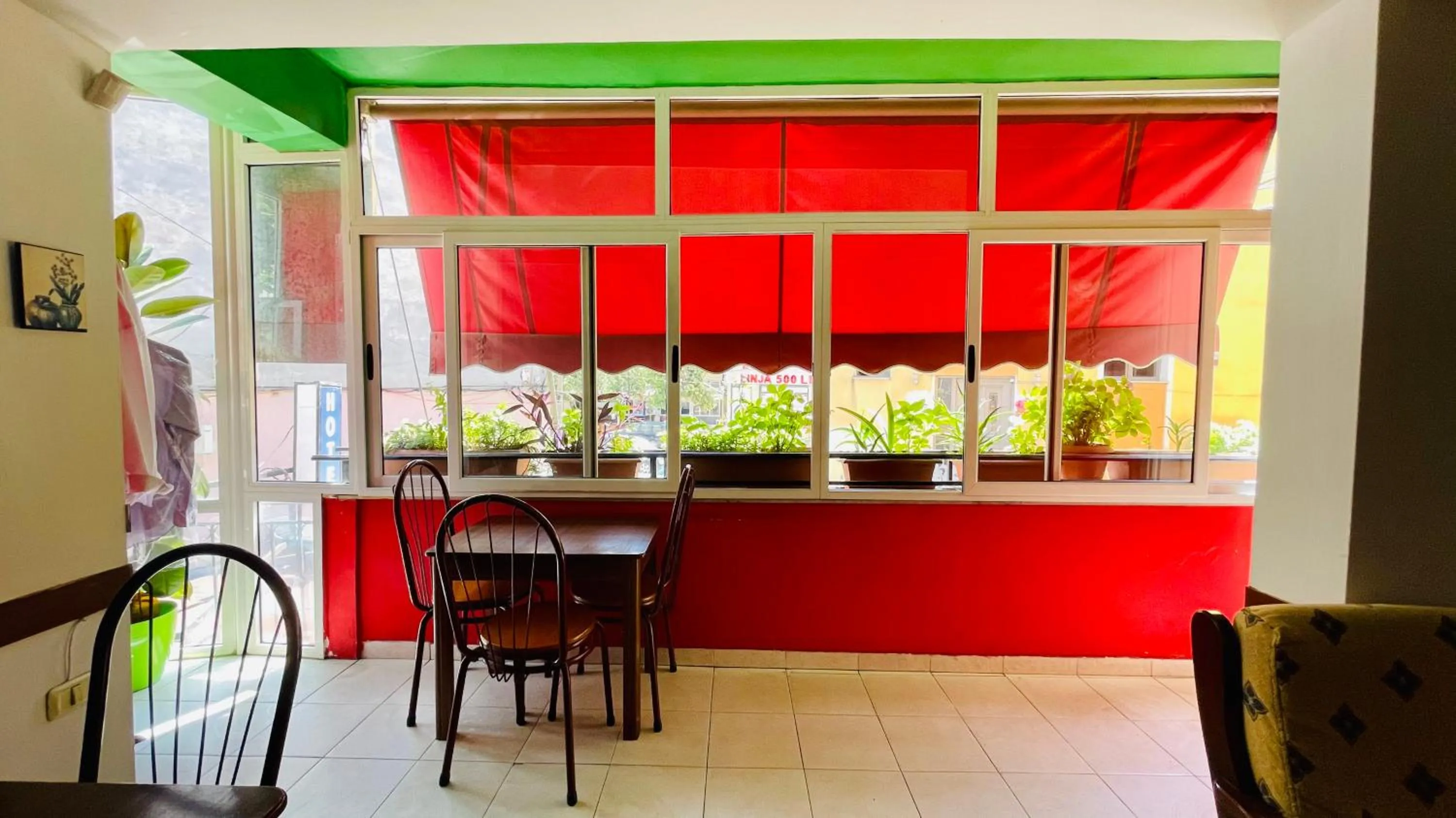 Lounge or bar in Hotel Drinos