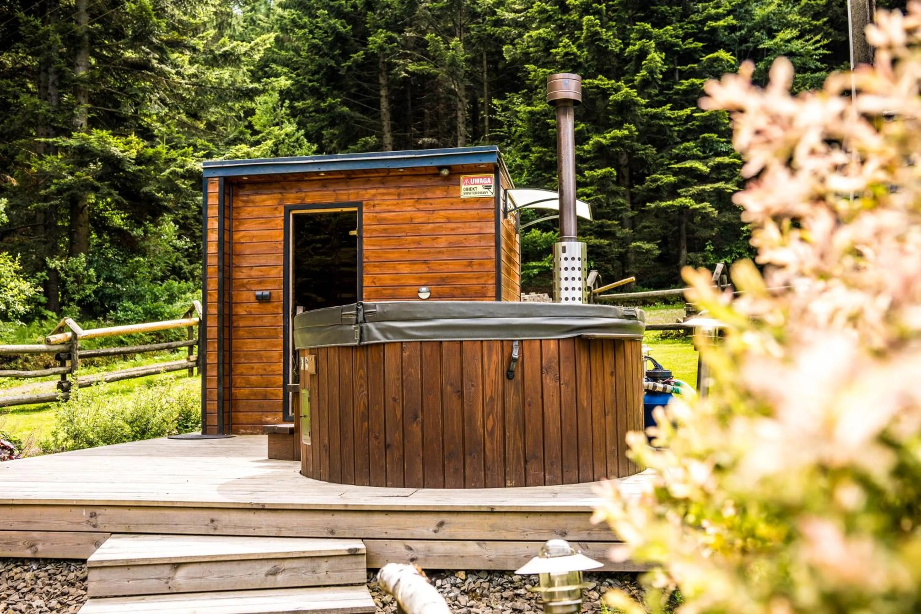 Hot Tub in Chata "na Końcu" Świata