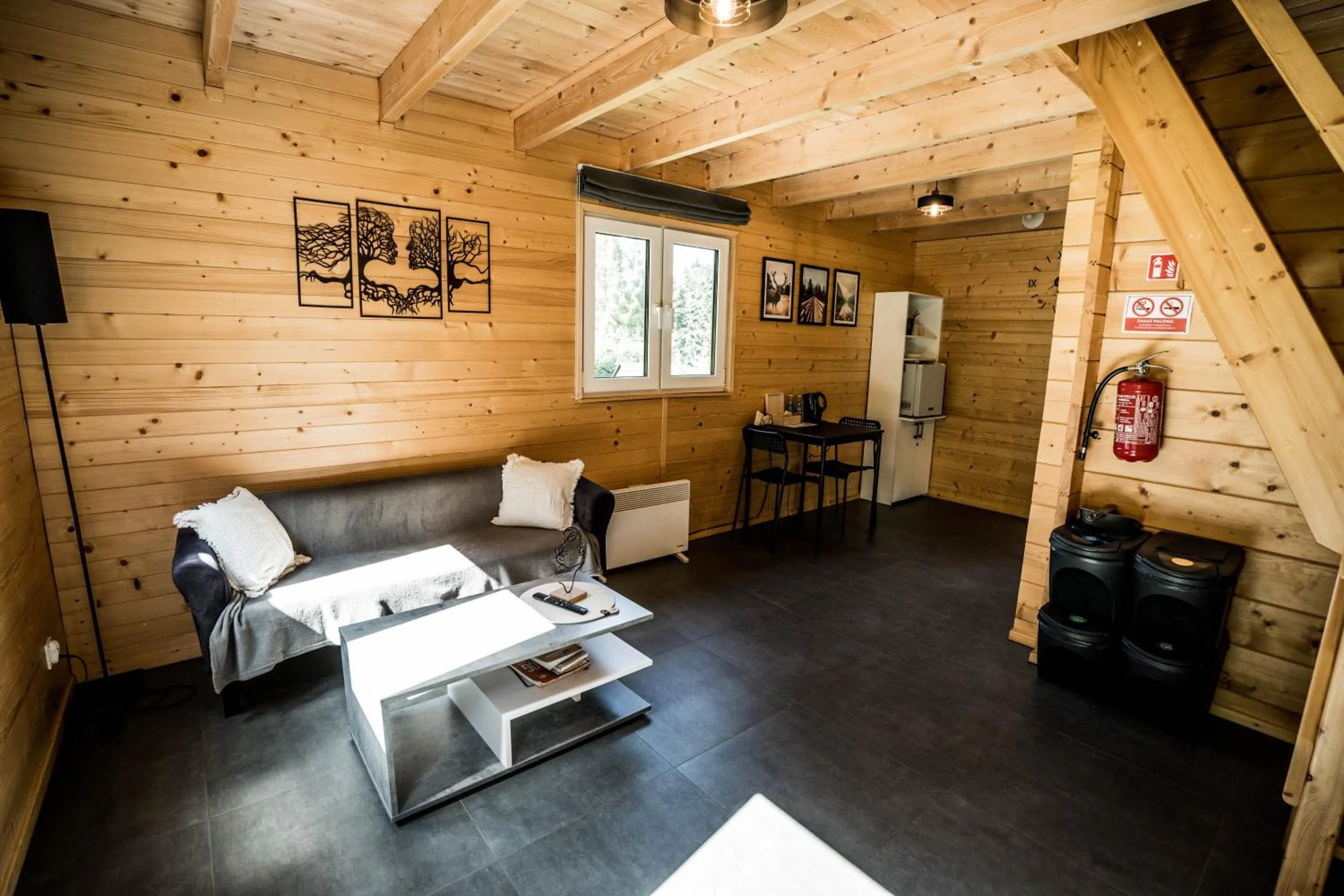Living room in Chata "na Końcu" Świata