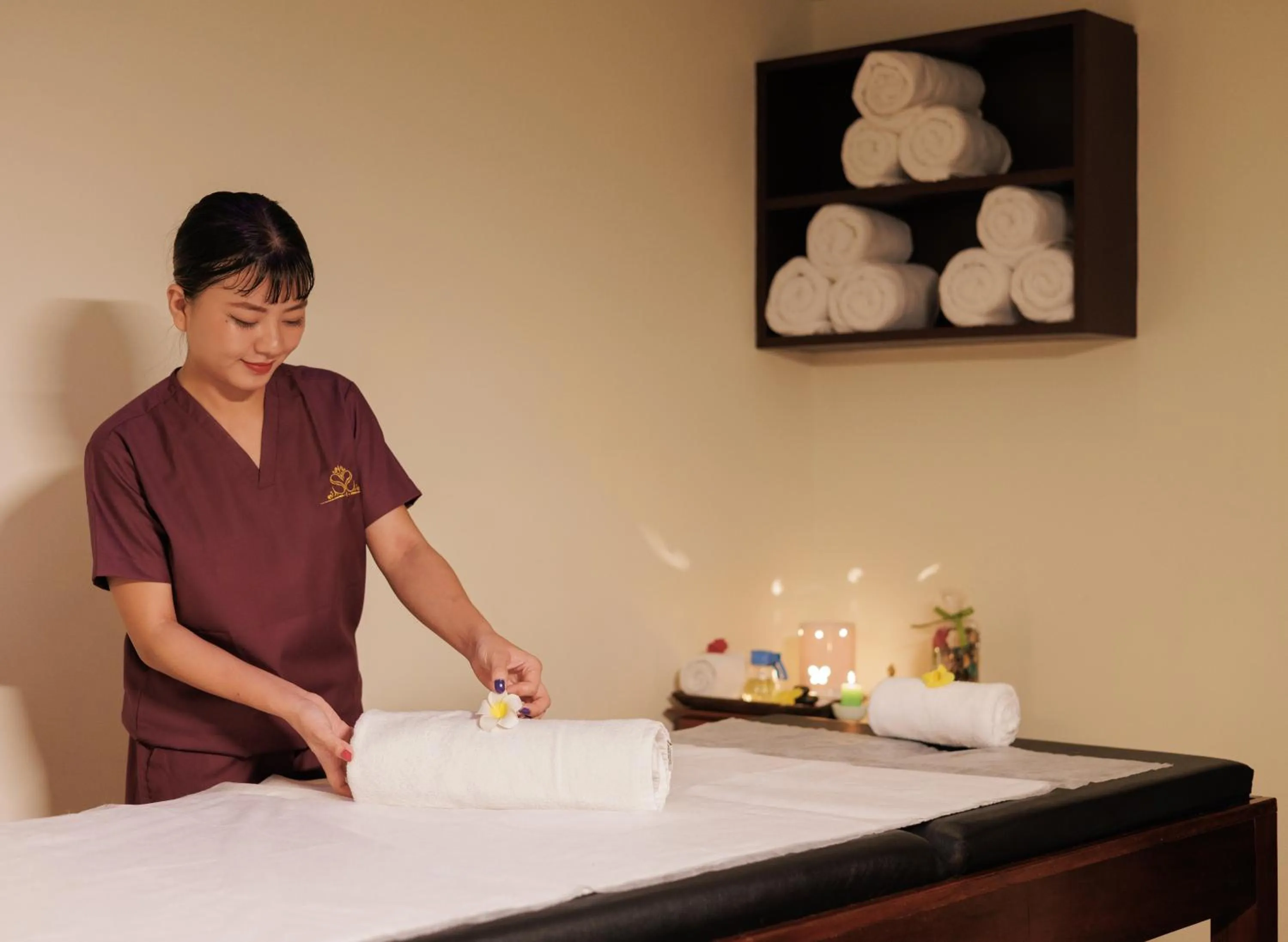 Spa and wellness centre/facilities in Gokulam Grand Turtle On The Beach