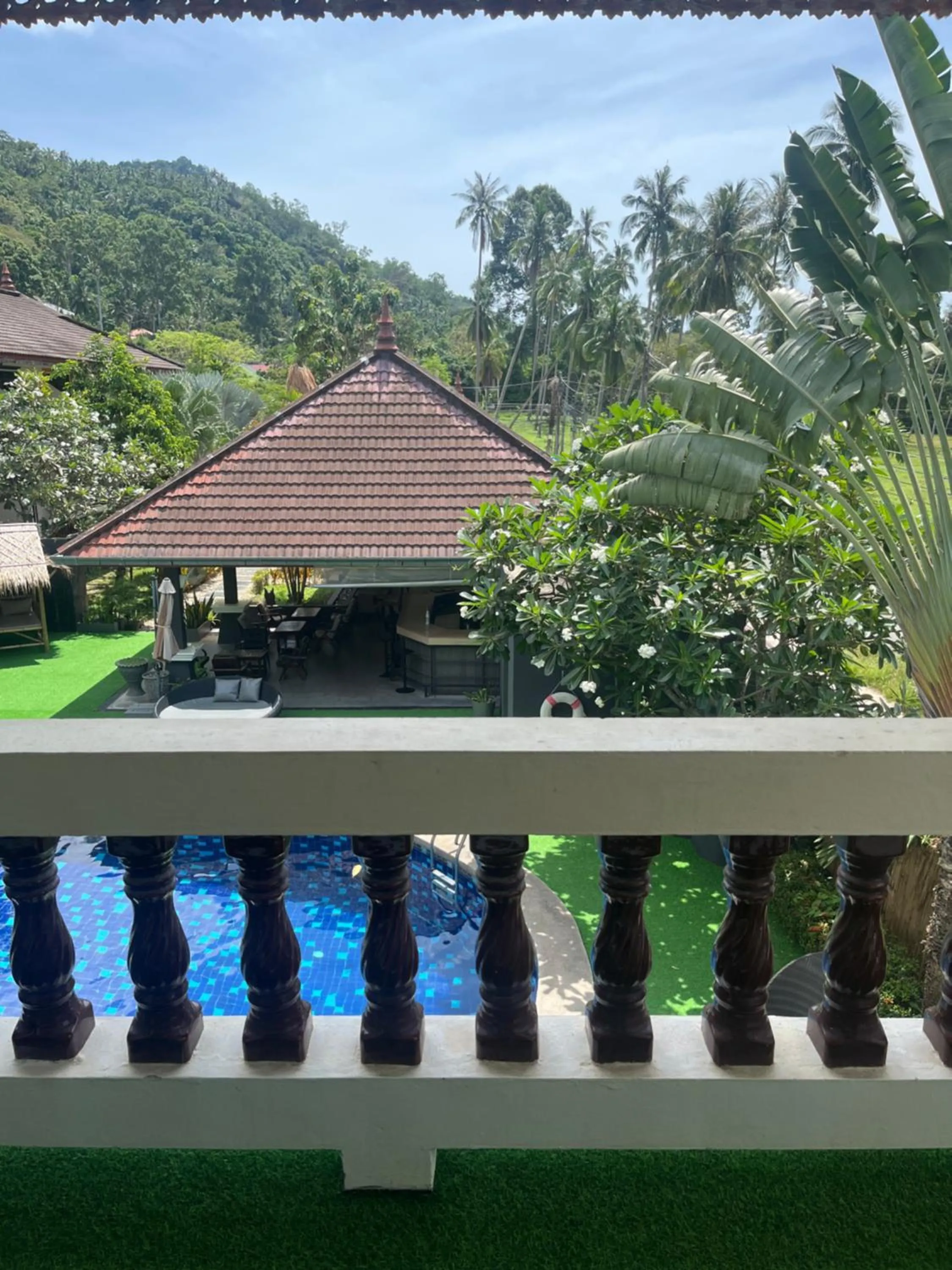 Balcony/Terrace in Tropical Palm