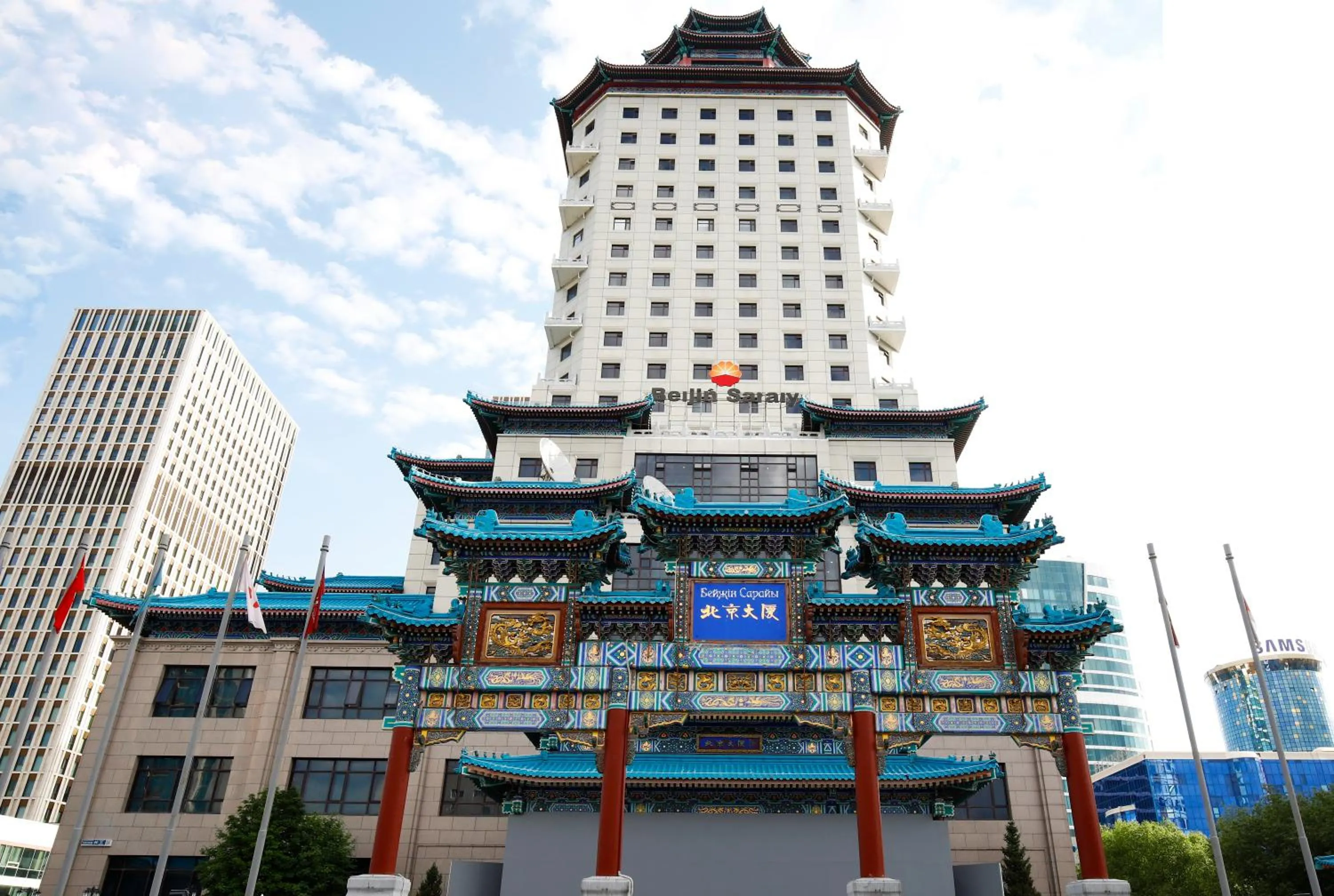 Property building in Beijing Palace Soluxe Hotel Astana