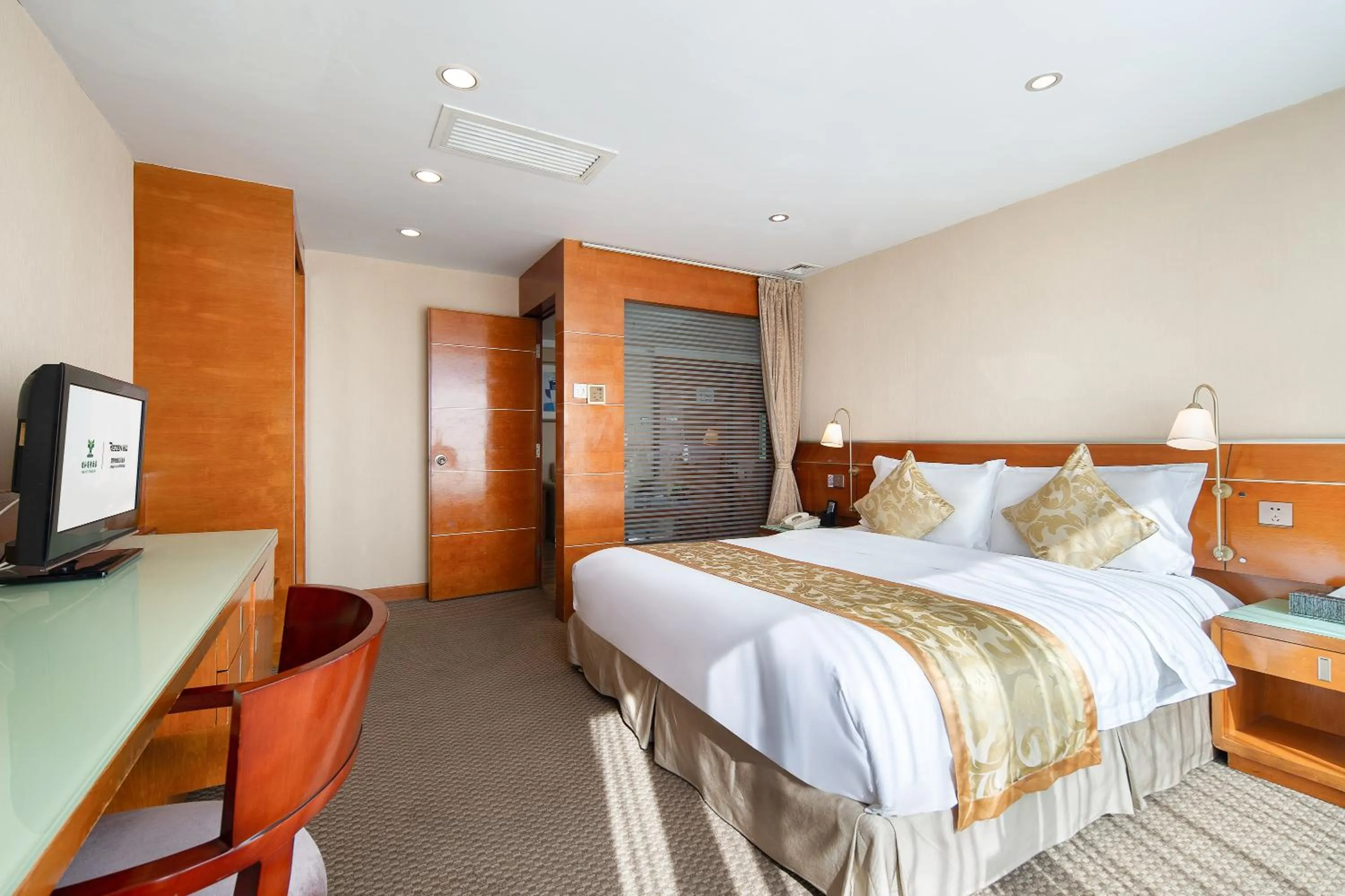 Bed in Yihe Hotel Ouzhuang