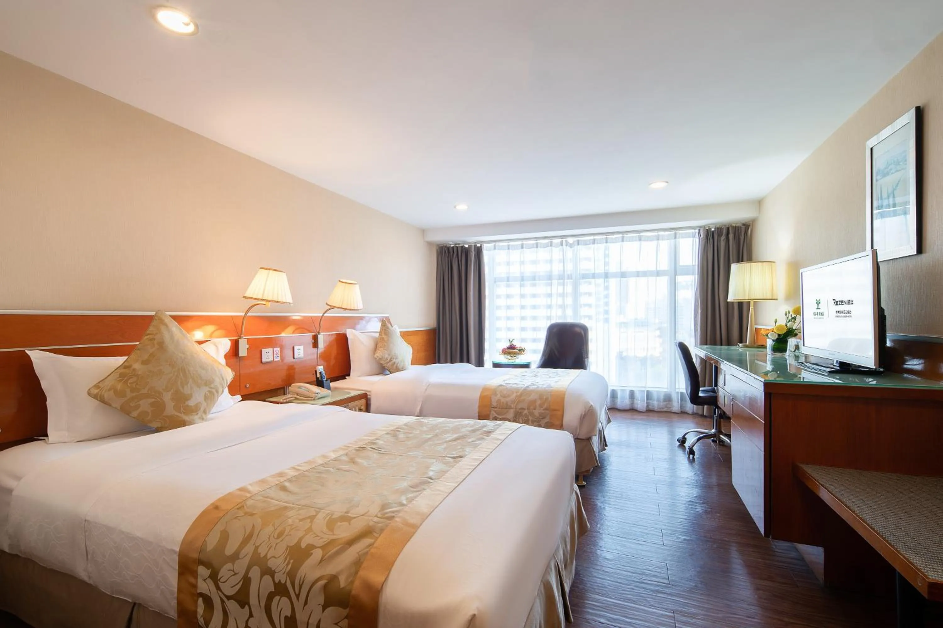 Bed in Yihe Hotel Ouzhuang