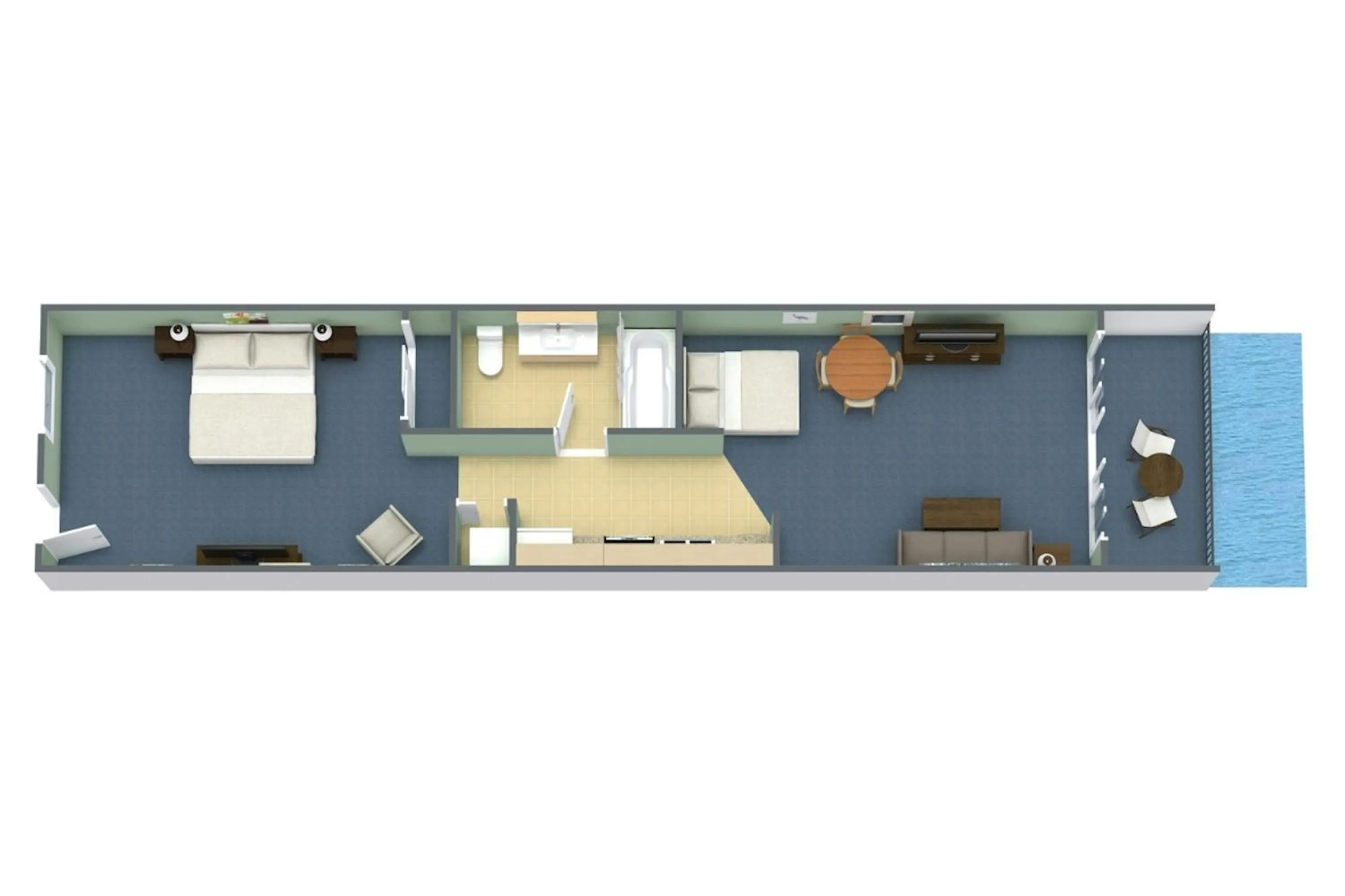 Floor plan in Paradise Resort