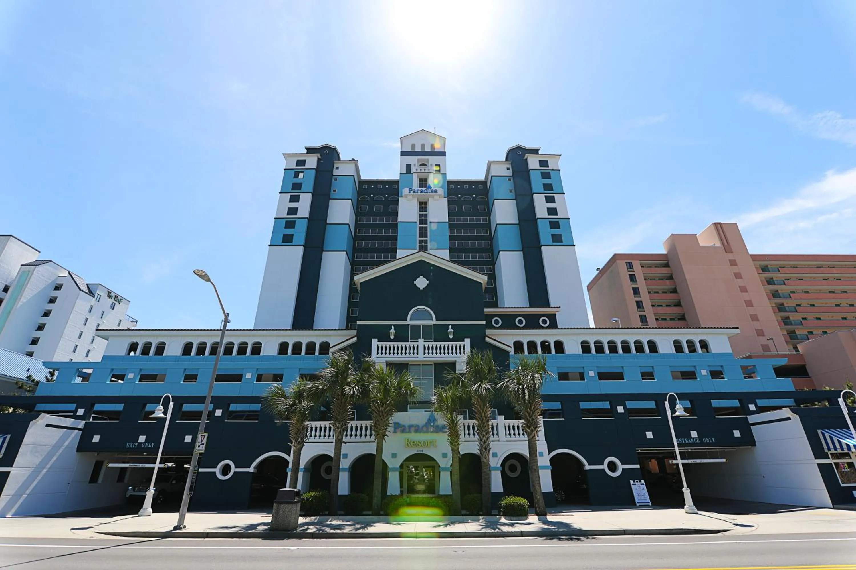 Property building in Paradise Resort