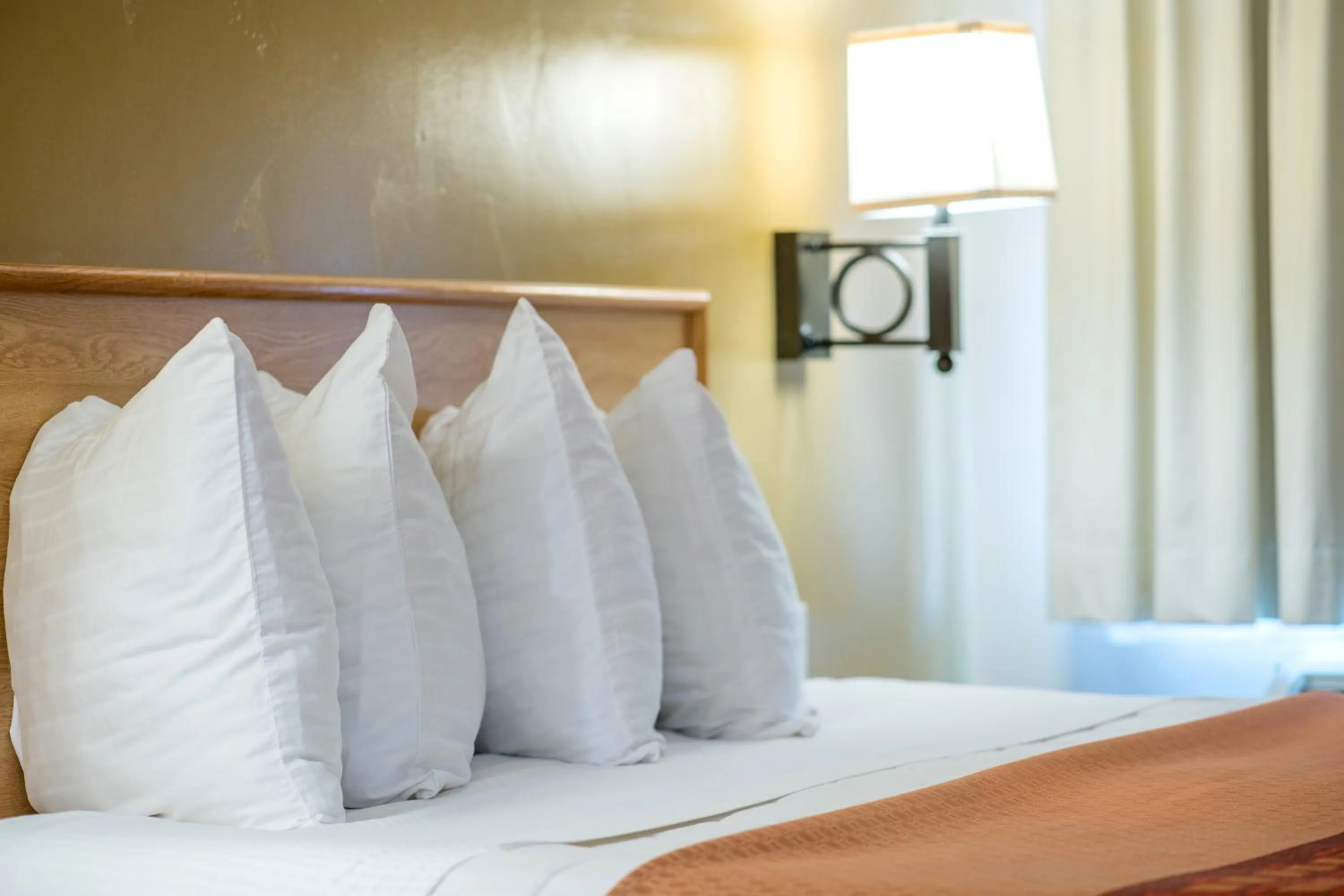 Bed in Glenwood Springs Cedar Lodge