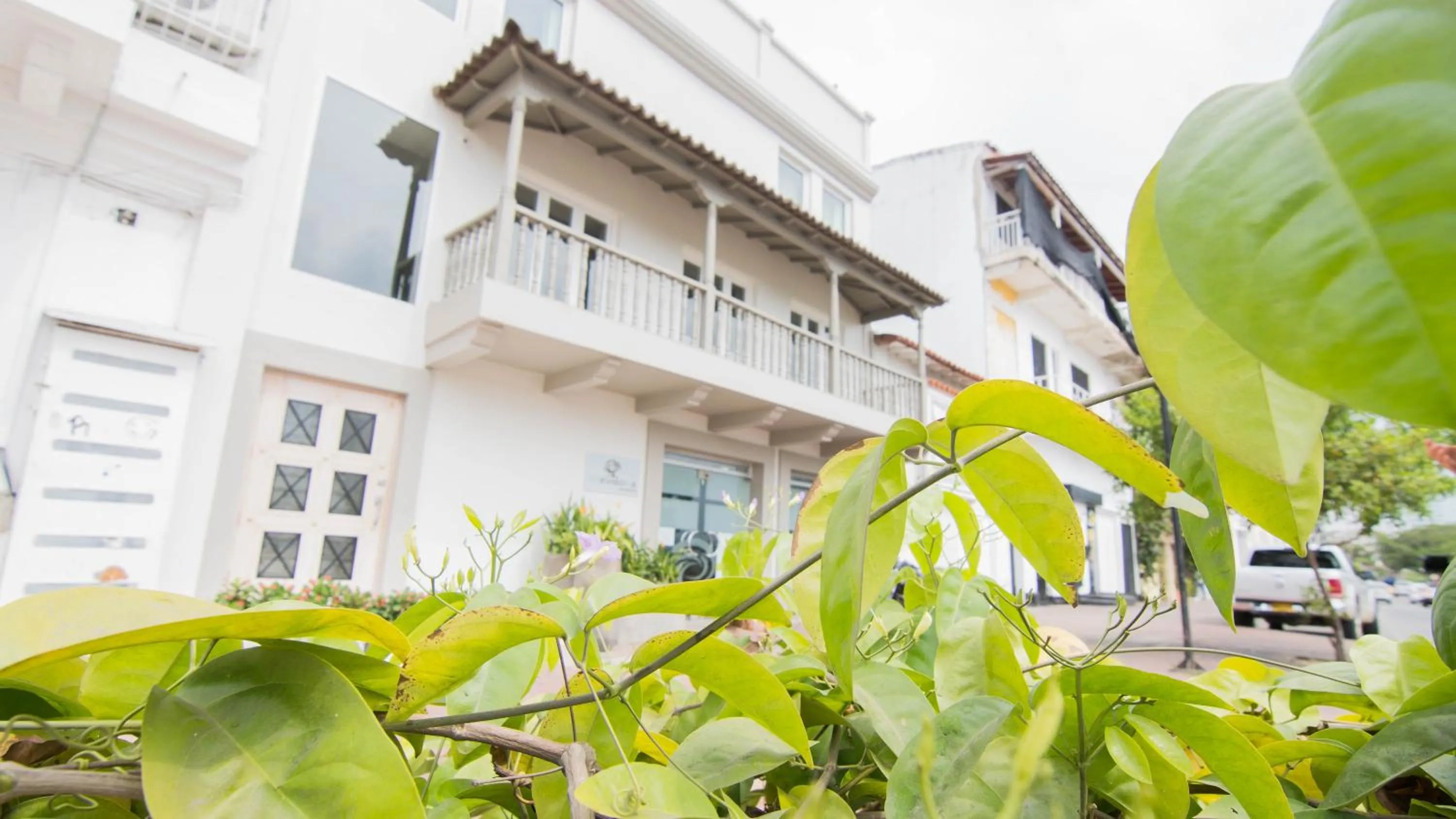 Facade/entrance in Hotel Santa Cecilia B&B