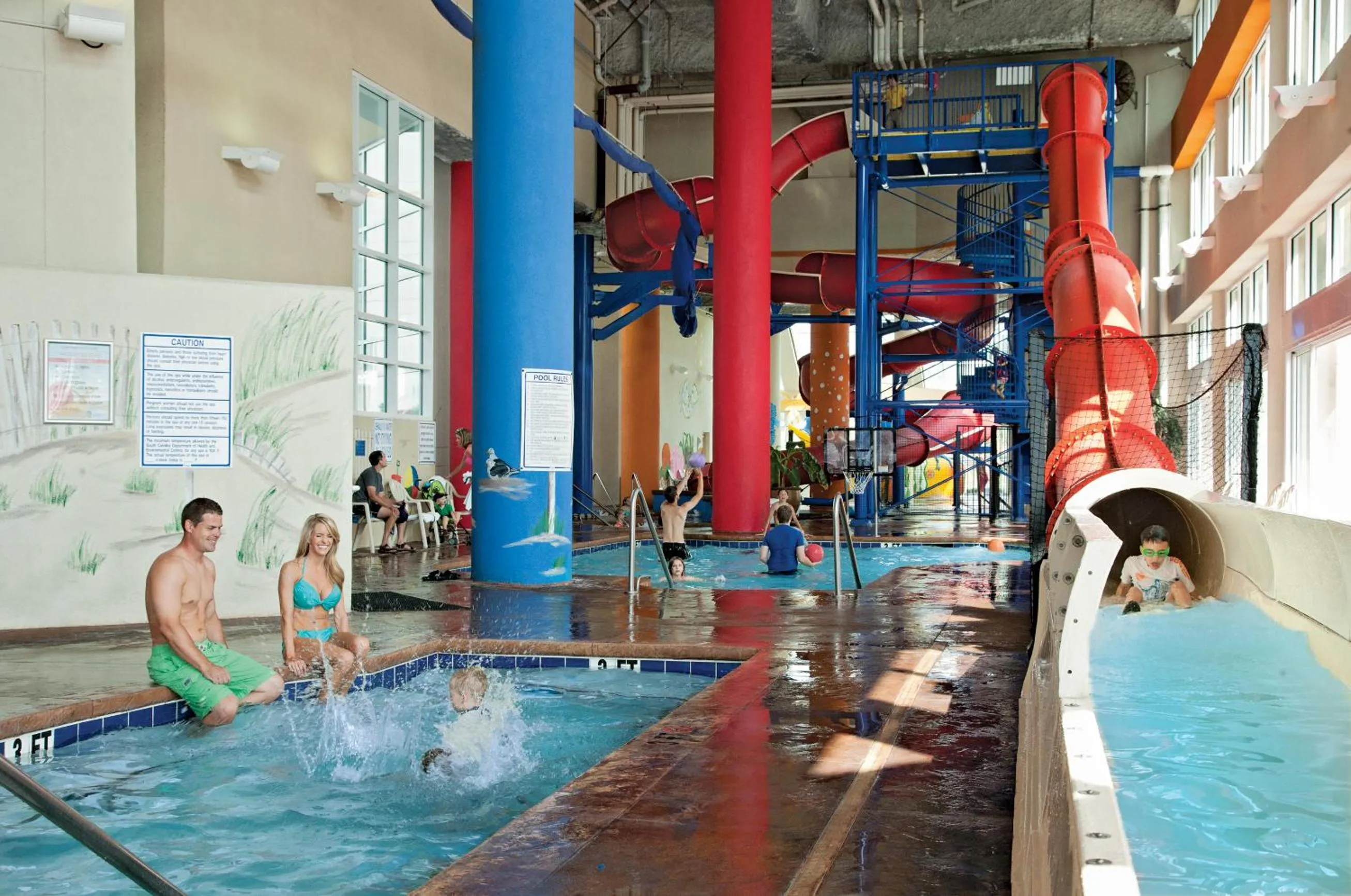 Aqua park in Dunes Village