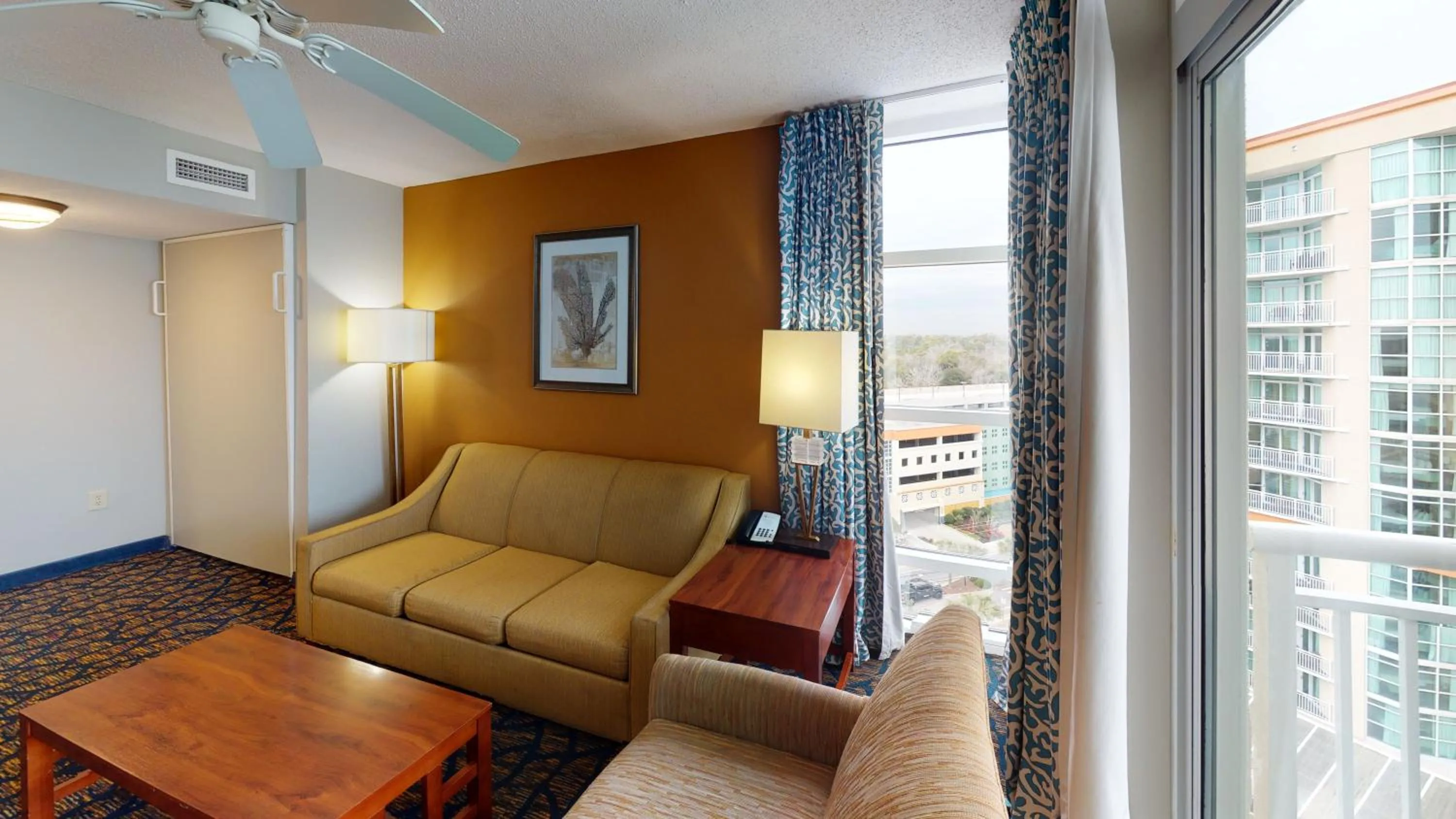 Living room in Dunes Village