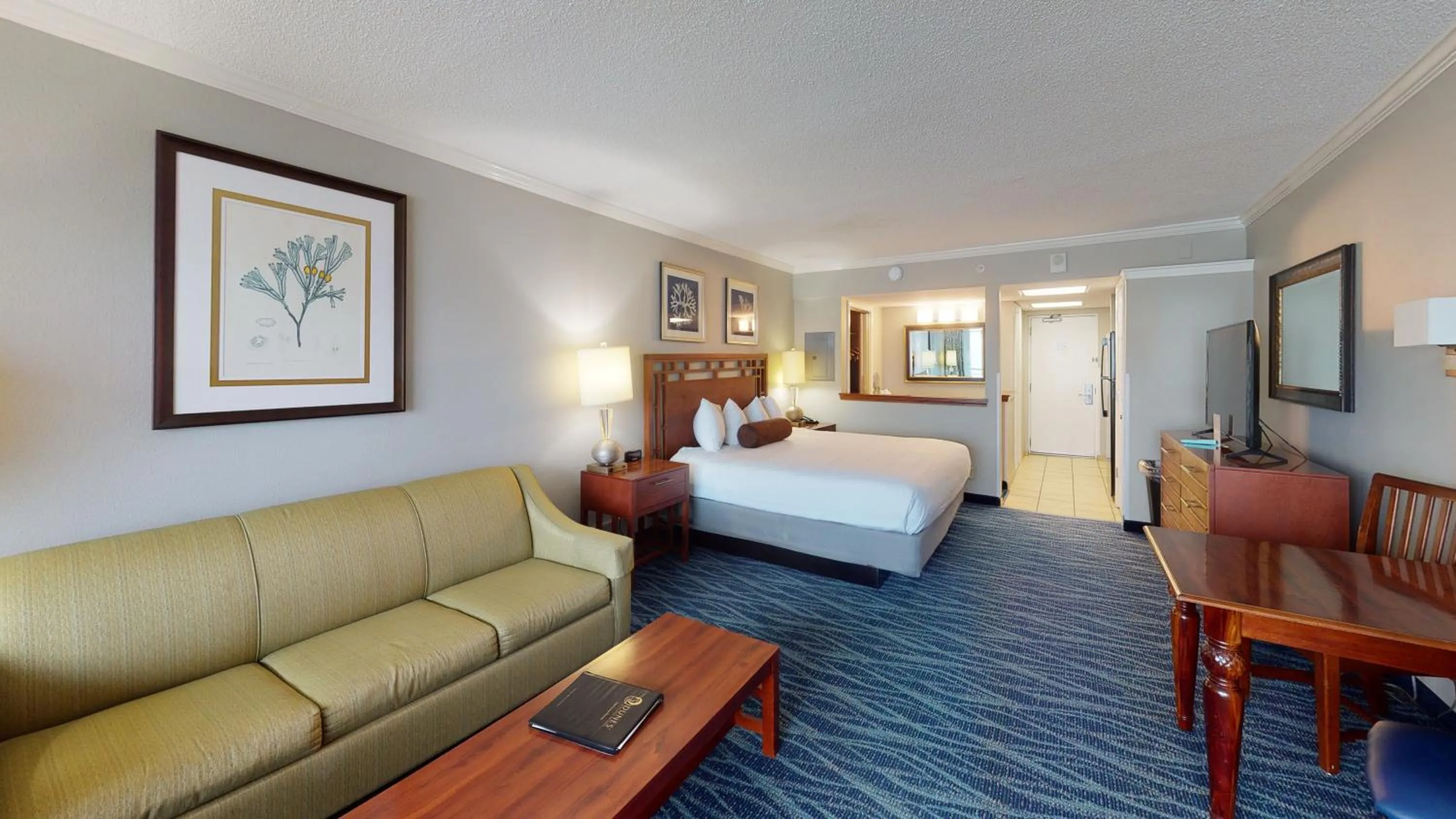 Living room, Bed in Dunes Village