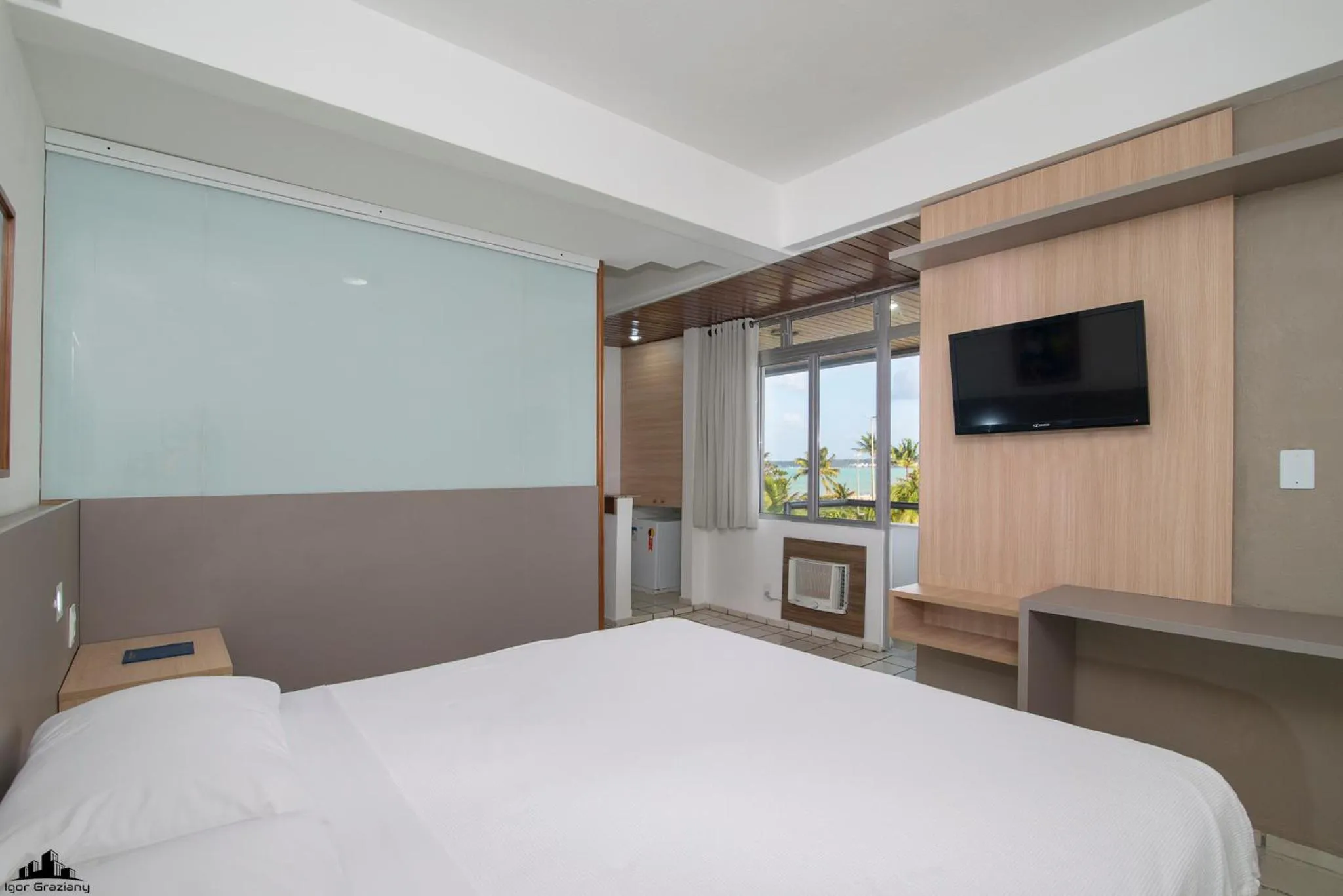 Bed in Xênius Hotel