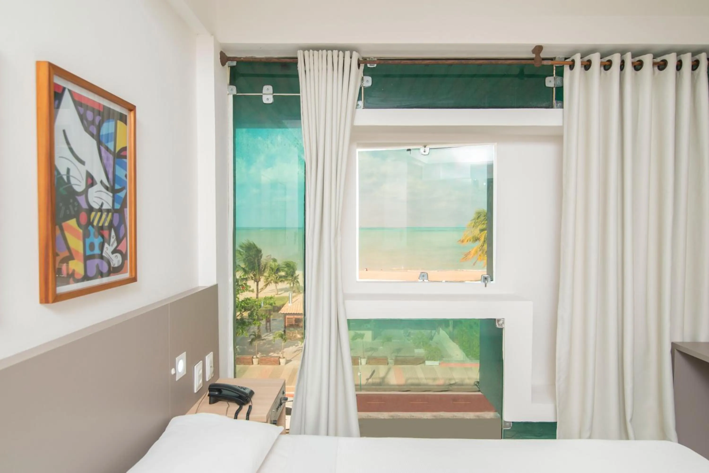 Bed in Xênius Hotel