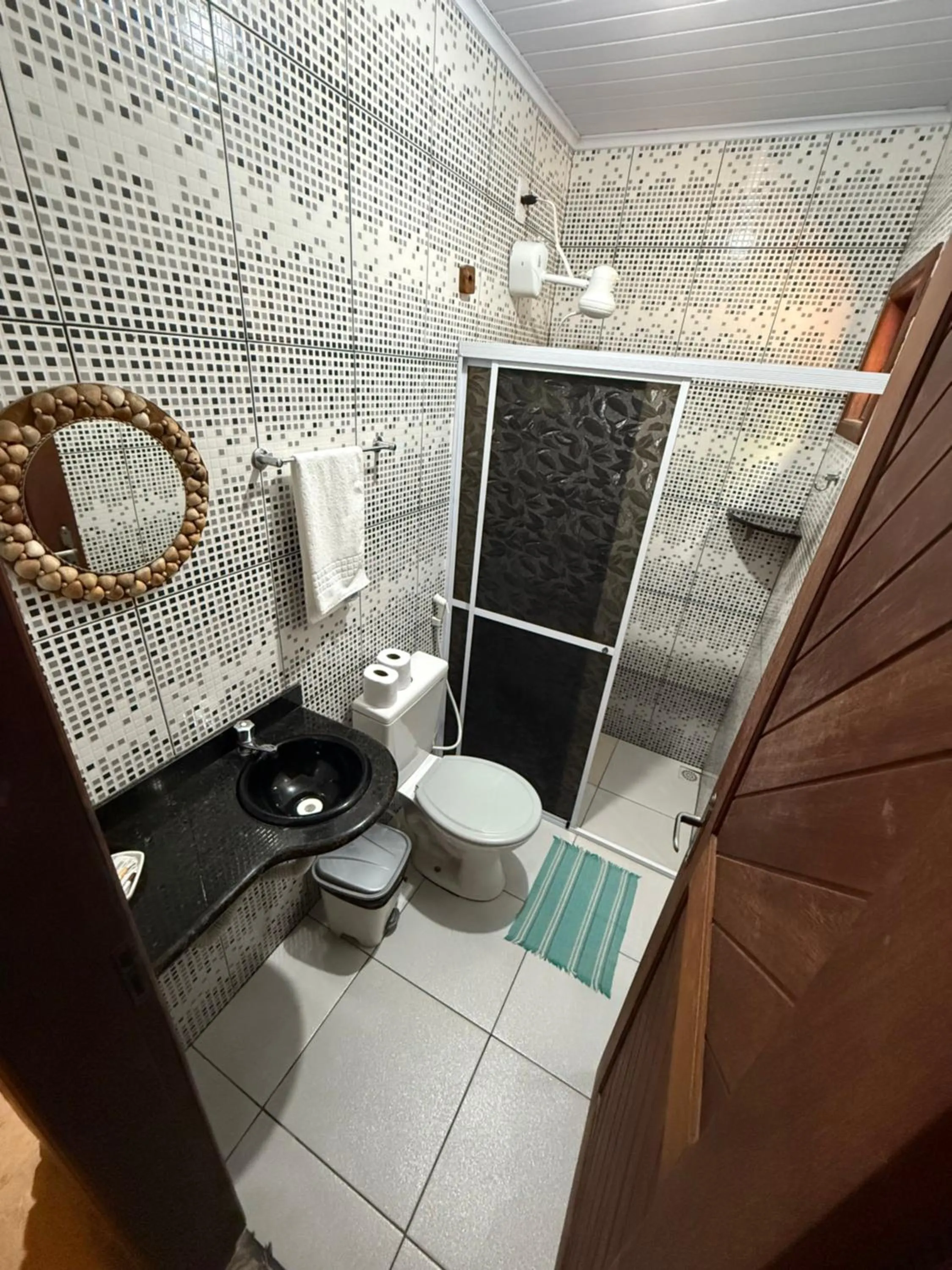 Shower in Pousada do Riacho