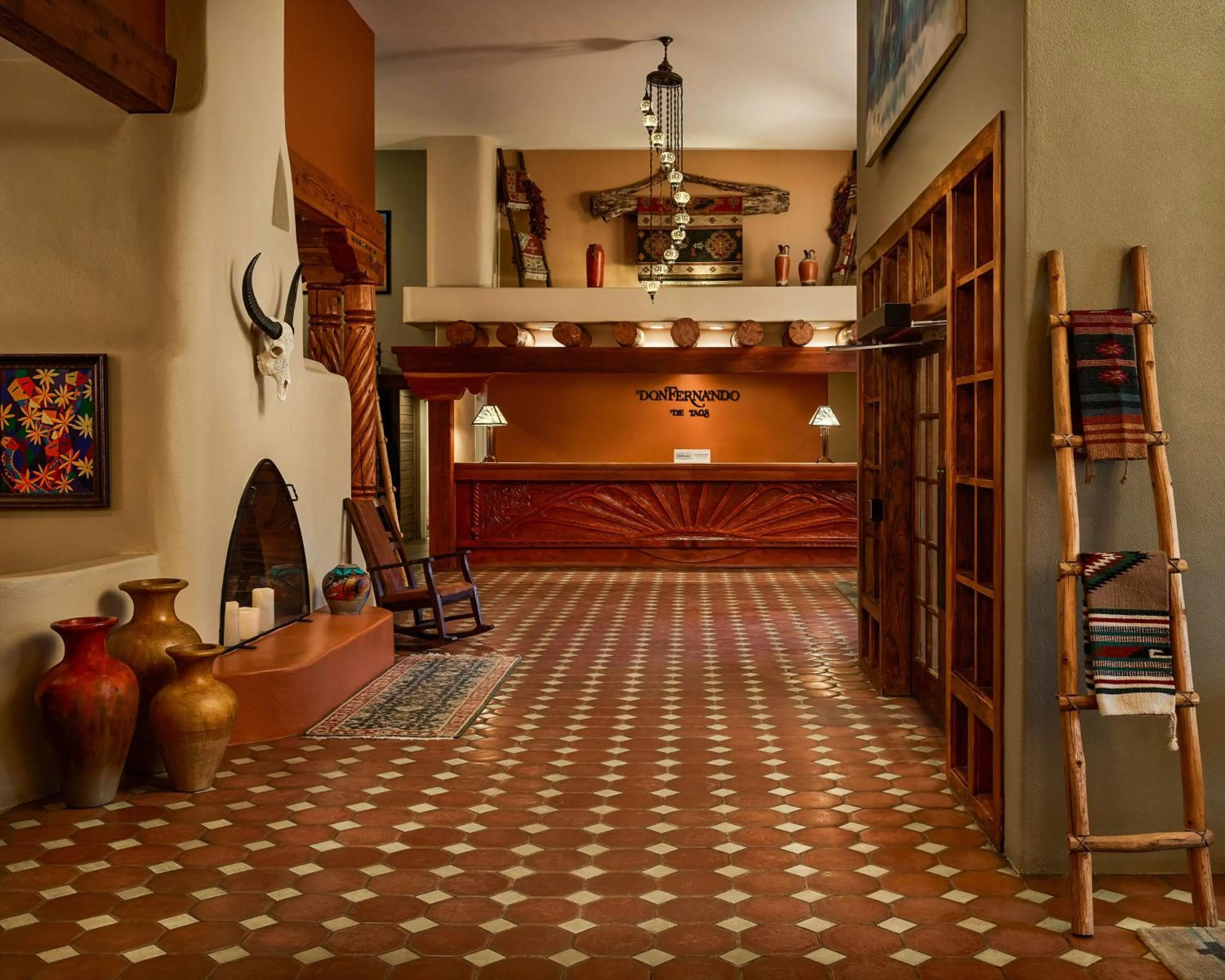 Lobby or reception in Hilton Tapestry Collection, Hotel Don Fernando De Taos