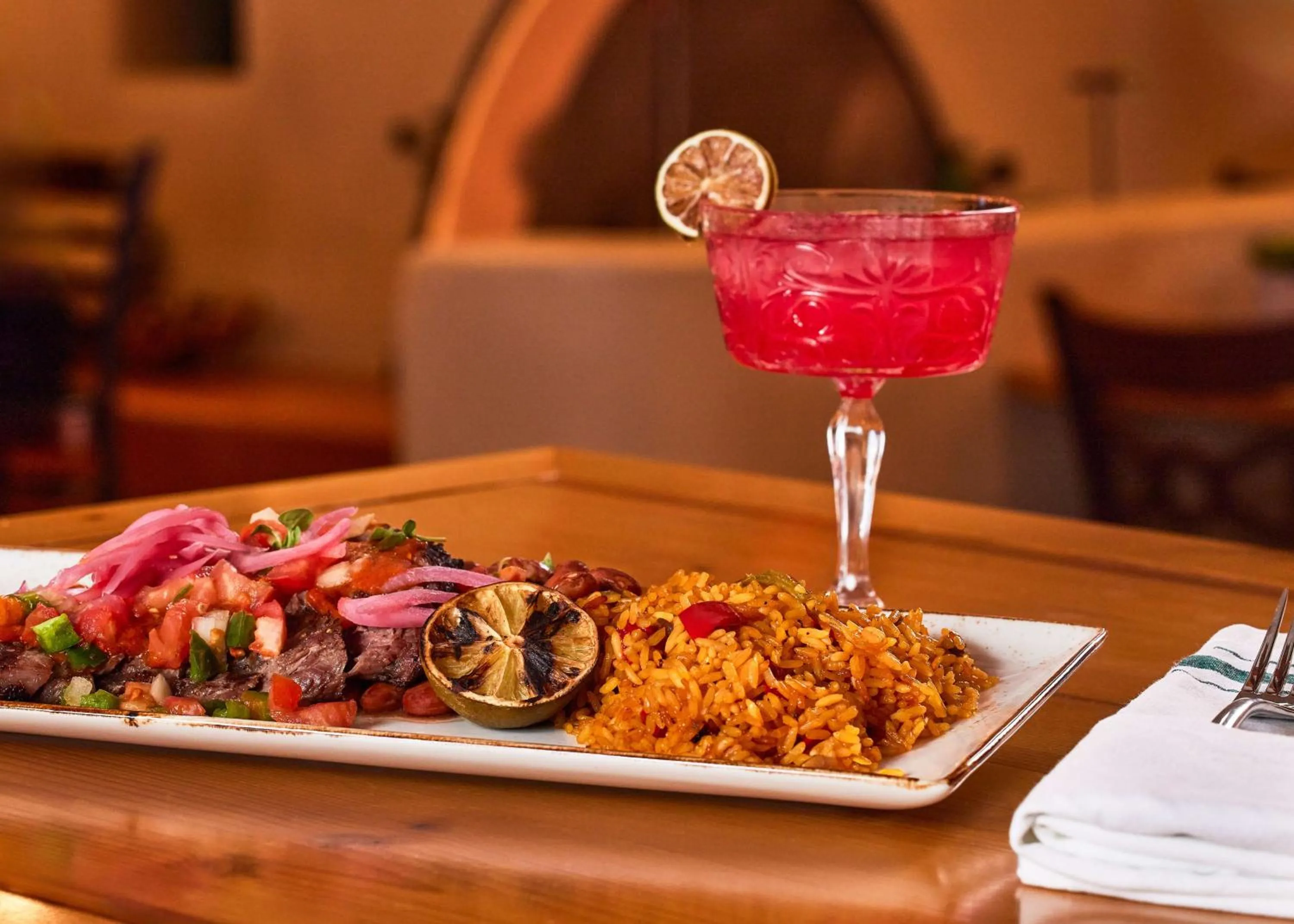 Restaurant/places to eat in Hilton Tapestry Collection, Hotel Don Fernando De Taos