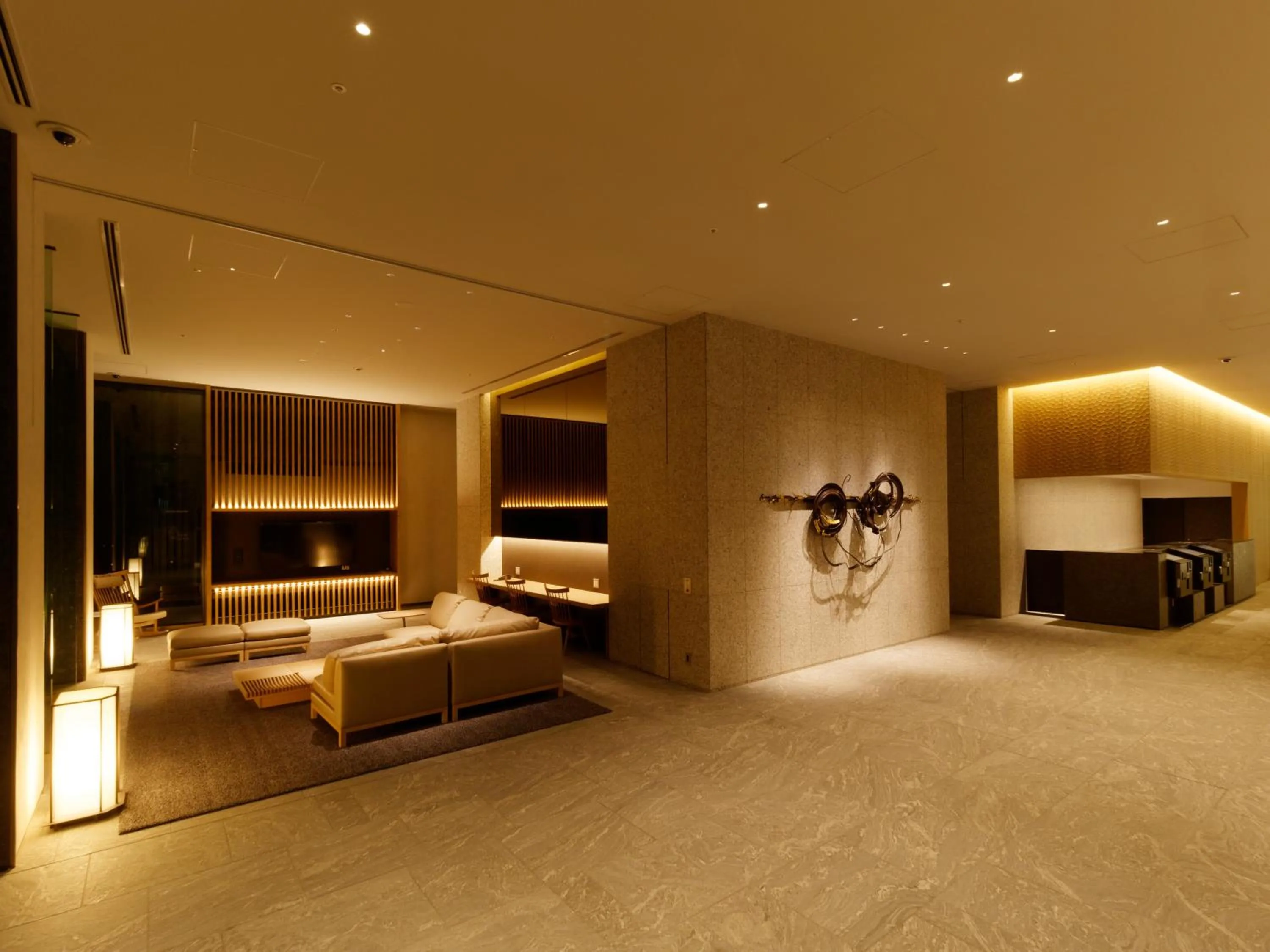 Lobby or reception, Bed in Hotel Keihan Tsukiji Ginza Grande