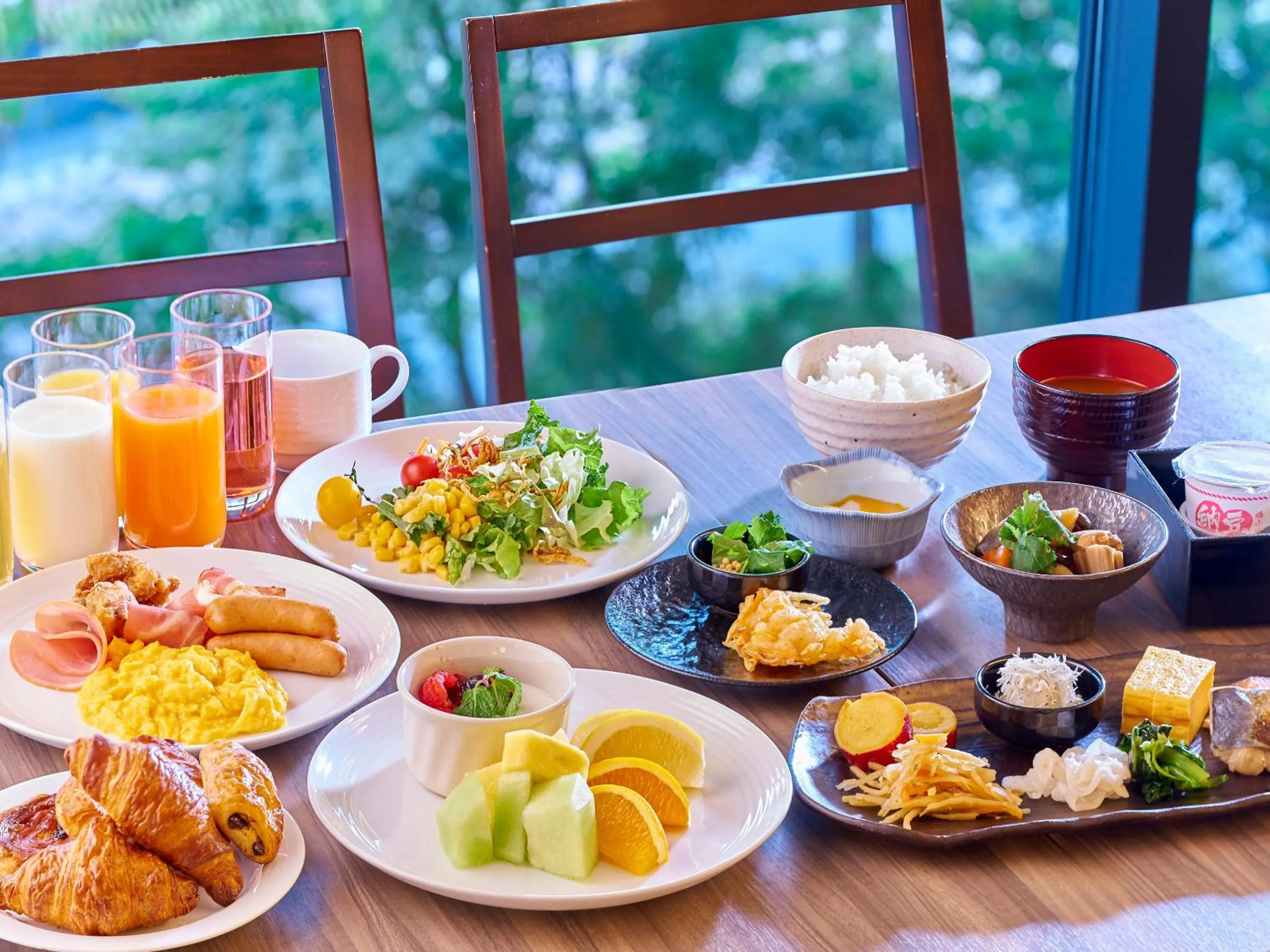 Breakfast in Hotel Keihan Tsukiji Ginza Grande