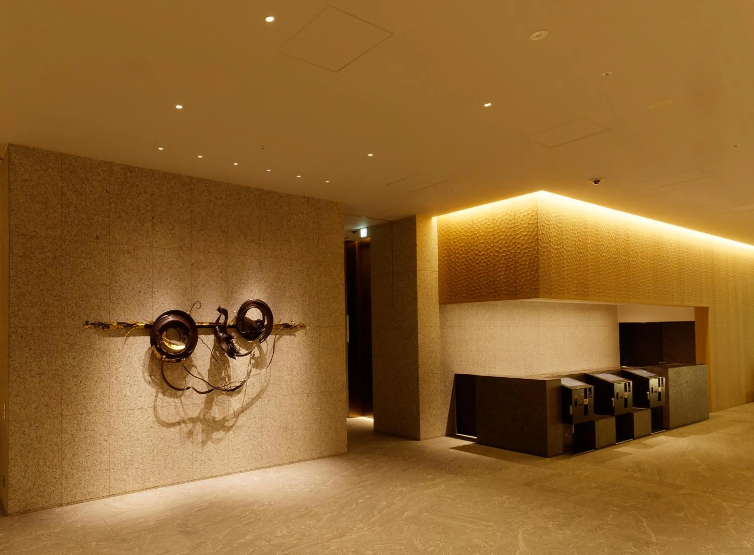 Lobby or reception in Hotel Keihan Tsukiji Ginza Grande