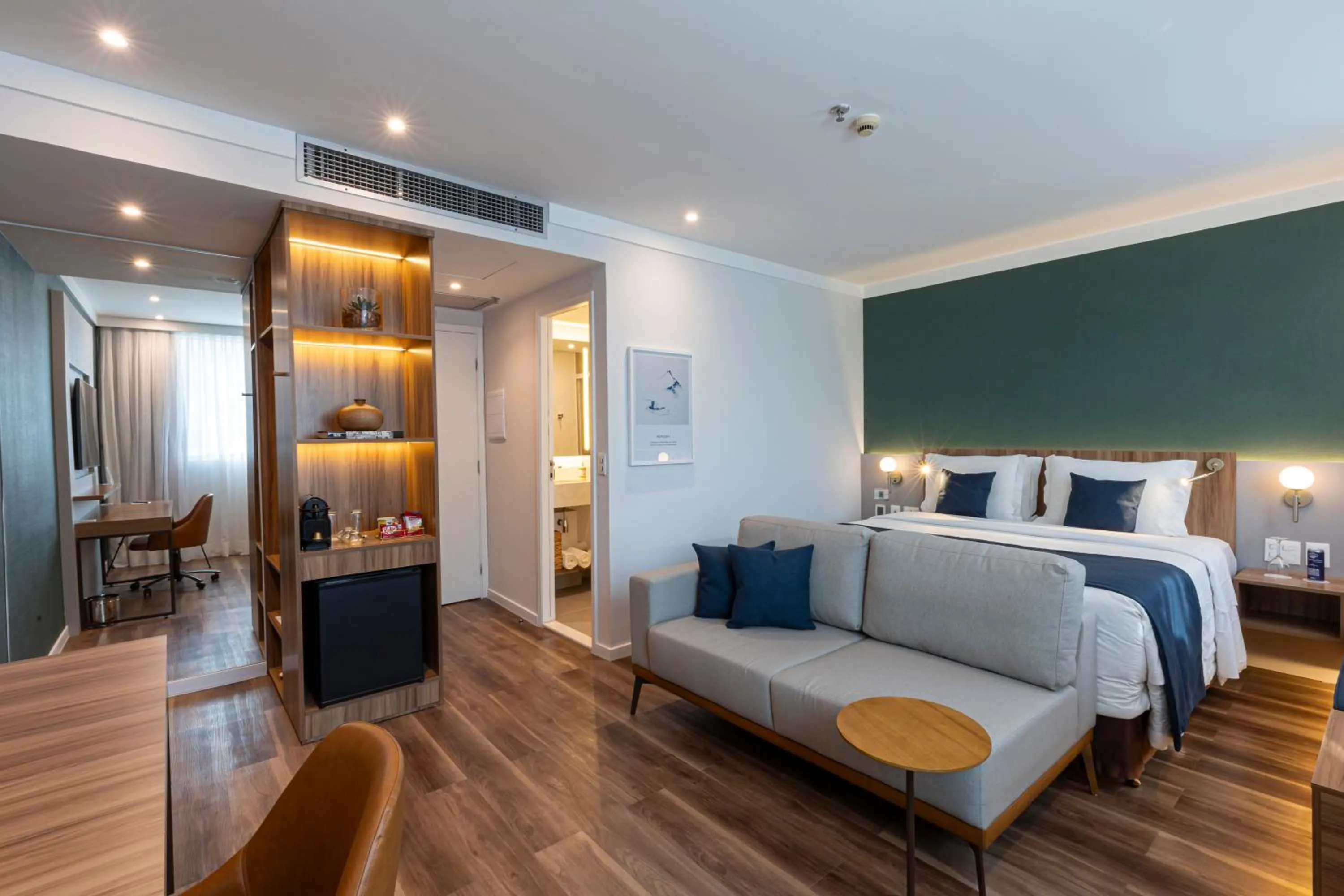 Bed in Blue Tree Premium Faria Lima