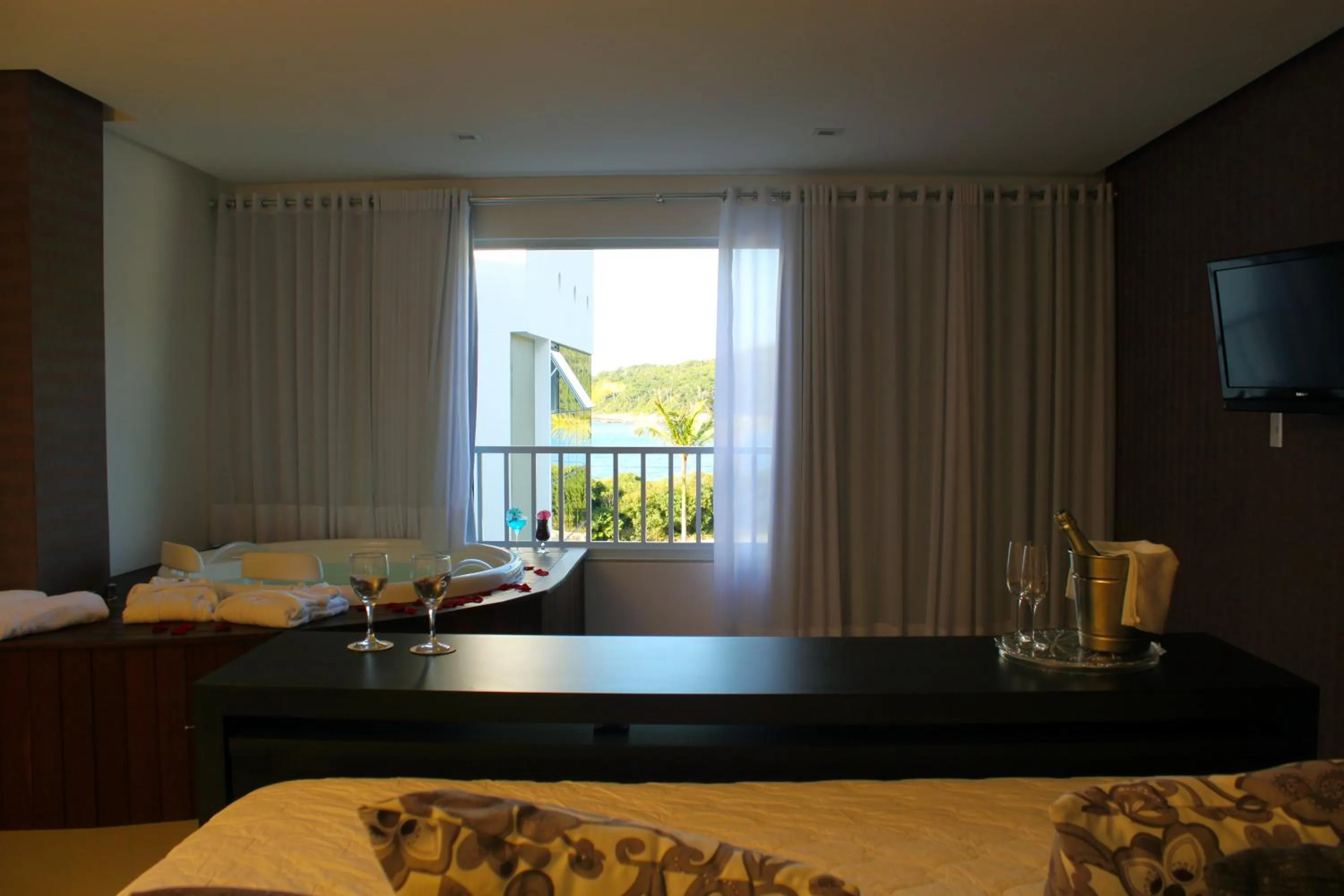 Bed in Reserva Praia Hotel