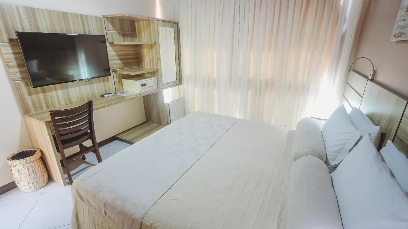 Bed in Pousada Safira do Morro