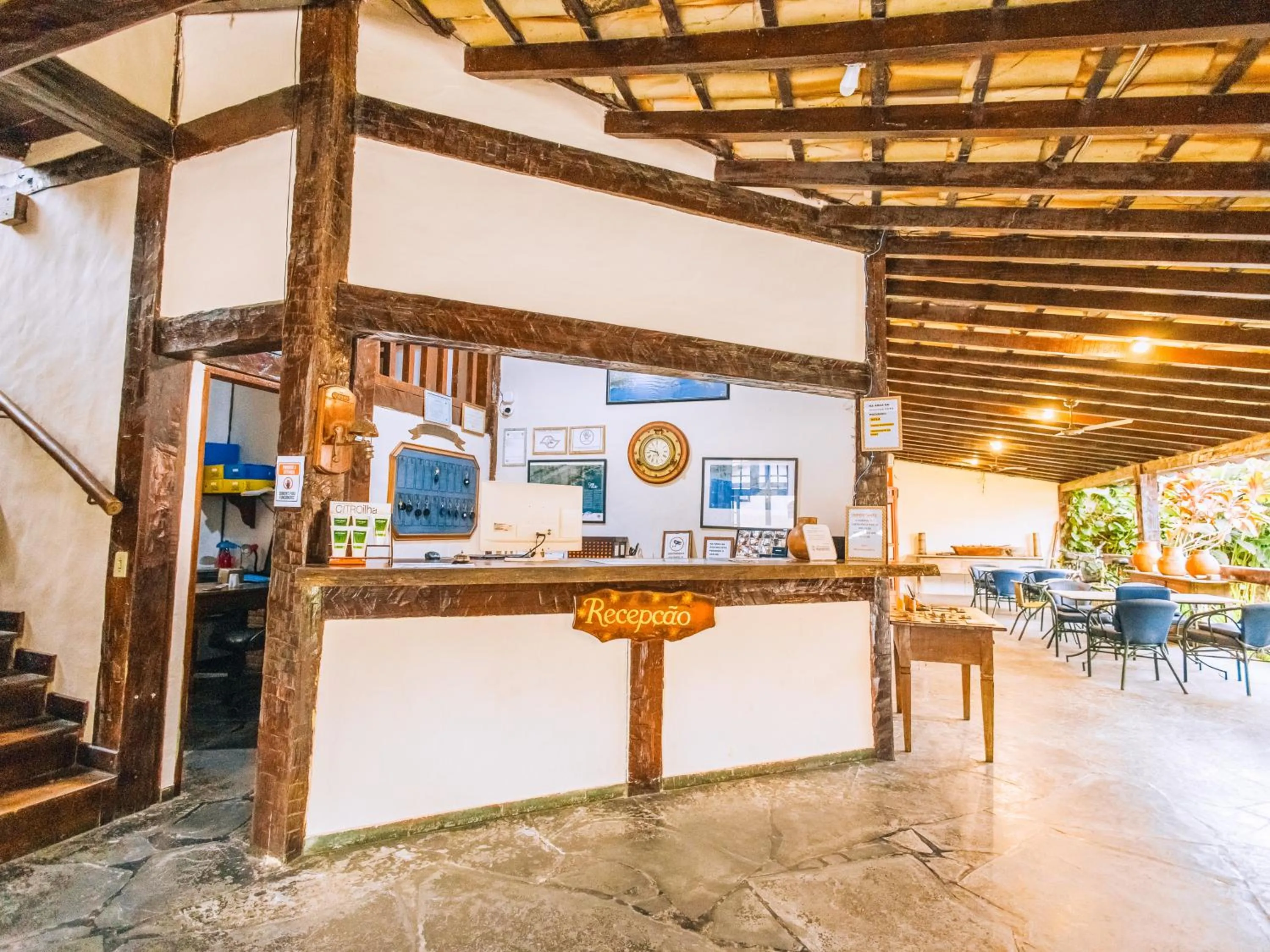 Lobby or reception in VELINN Pousada dos Marinheiros