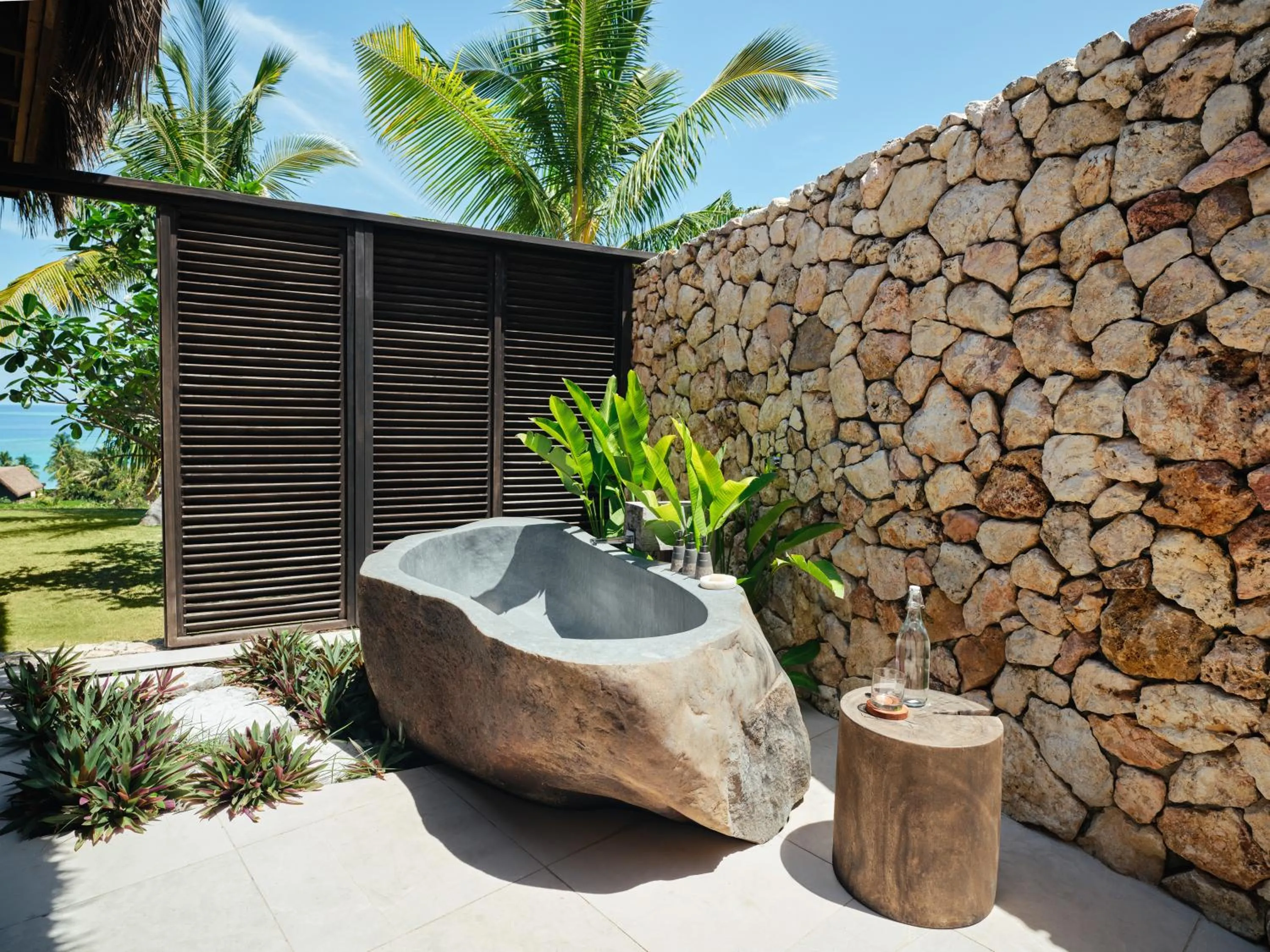 Bathroom in Six Senses Fiji