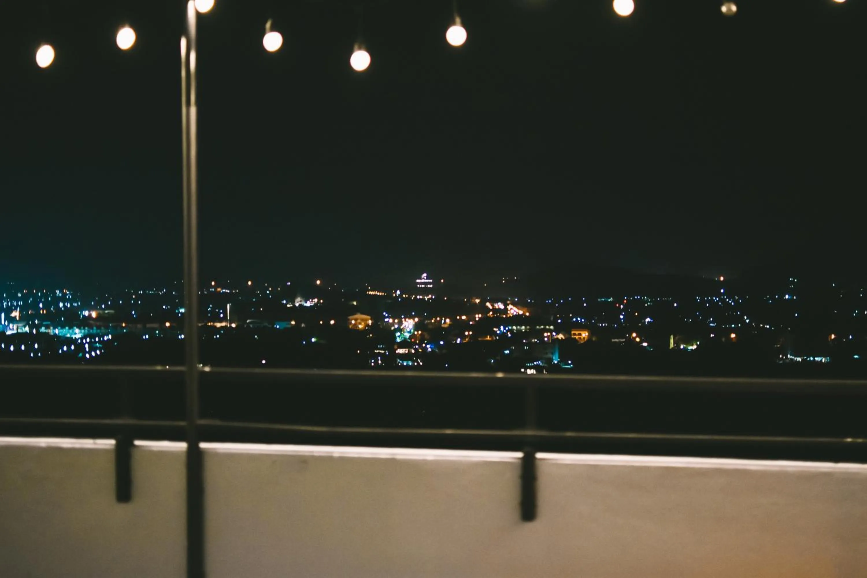 Night in THALAY Cha-am by THA