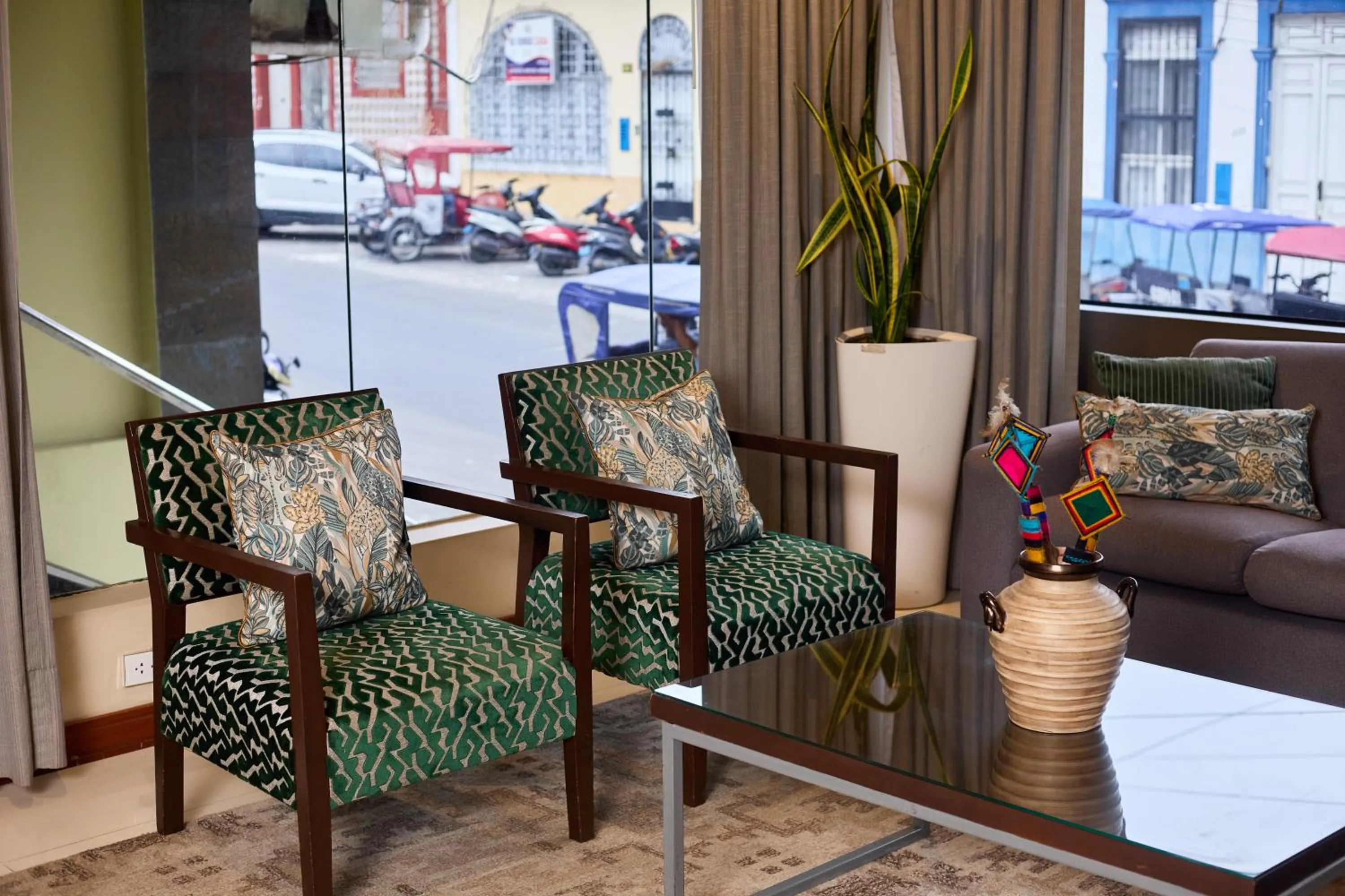 Lobby or reception in El Dorado Classic Hotel