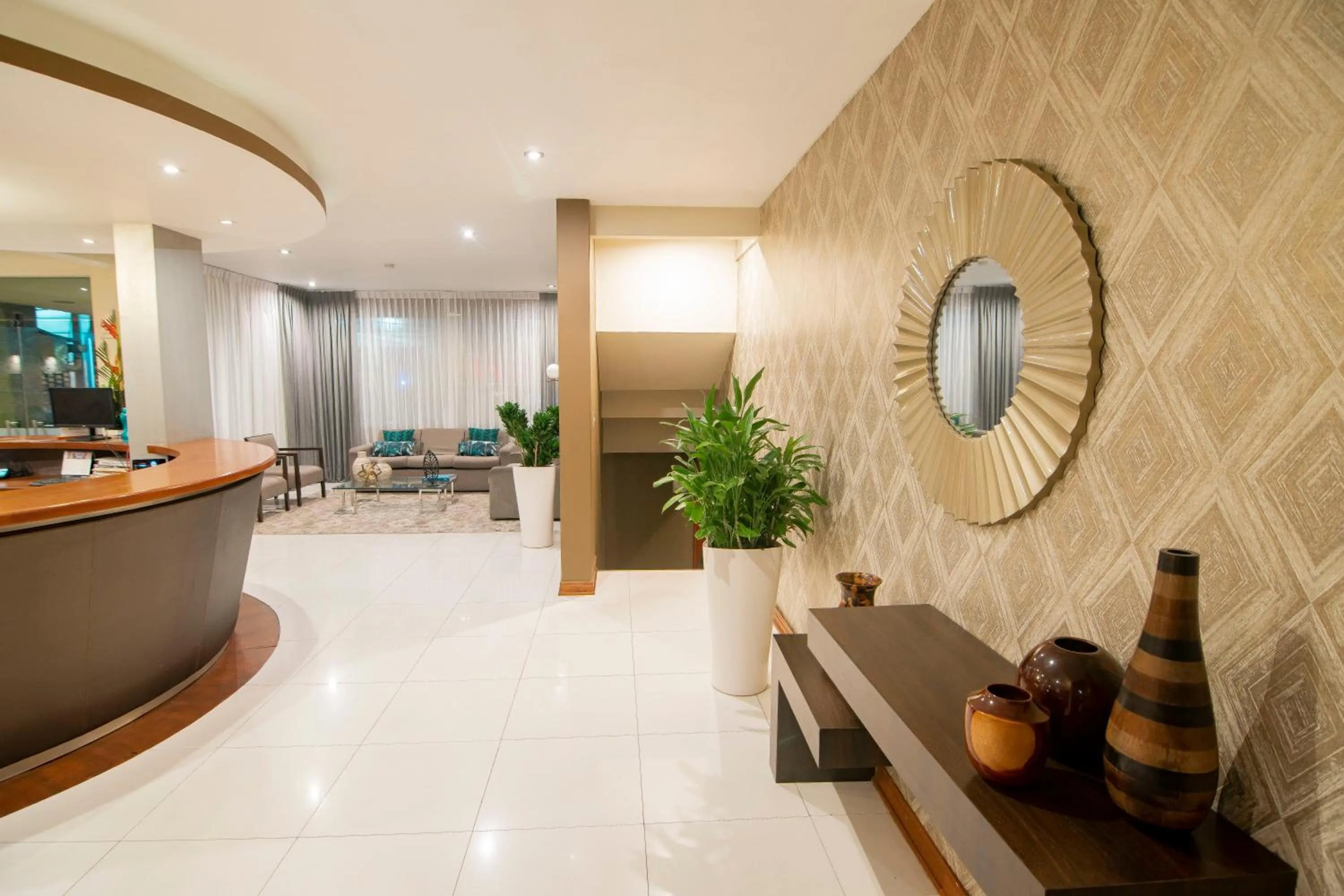 Lobby or reception in El Dorado Classic Hotel