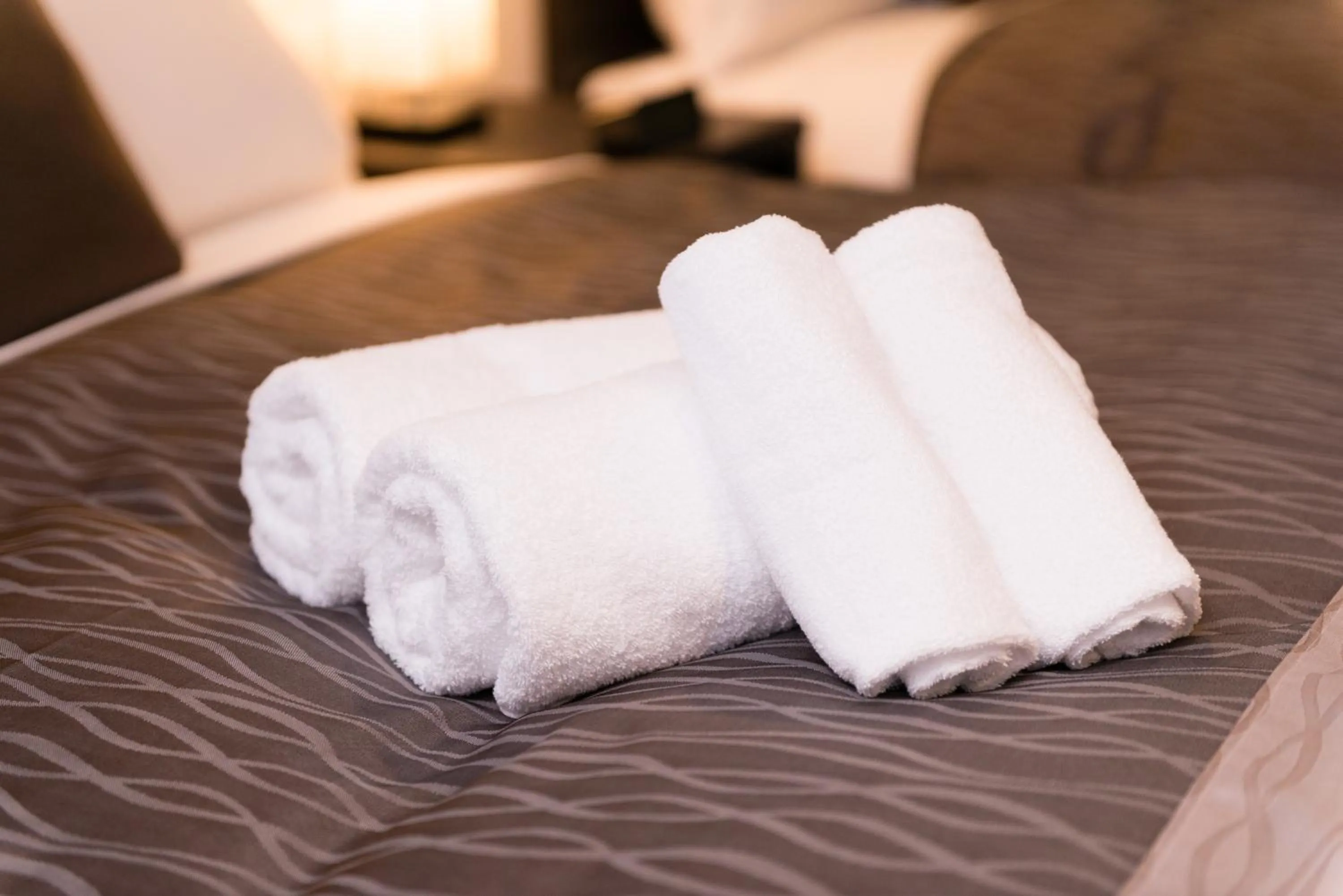 Bathroom, Bed in Villa Front Kyoto Seimei