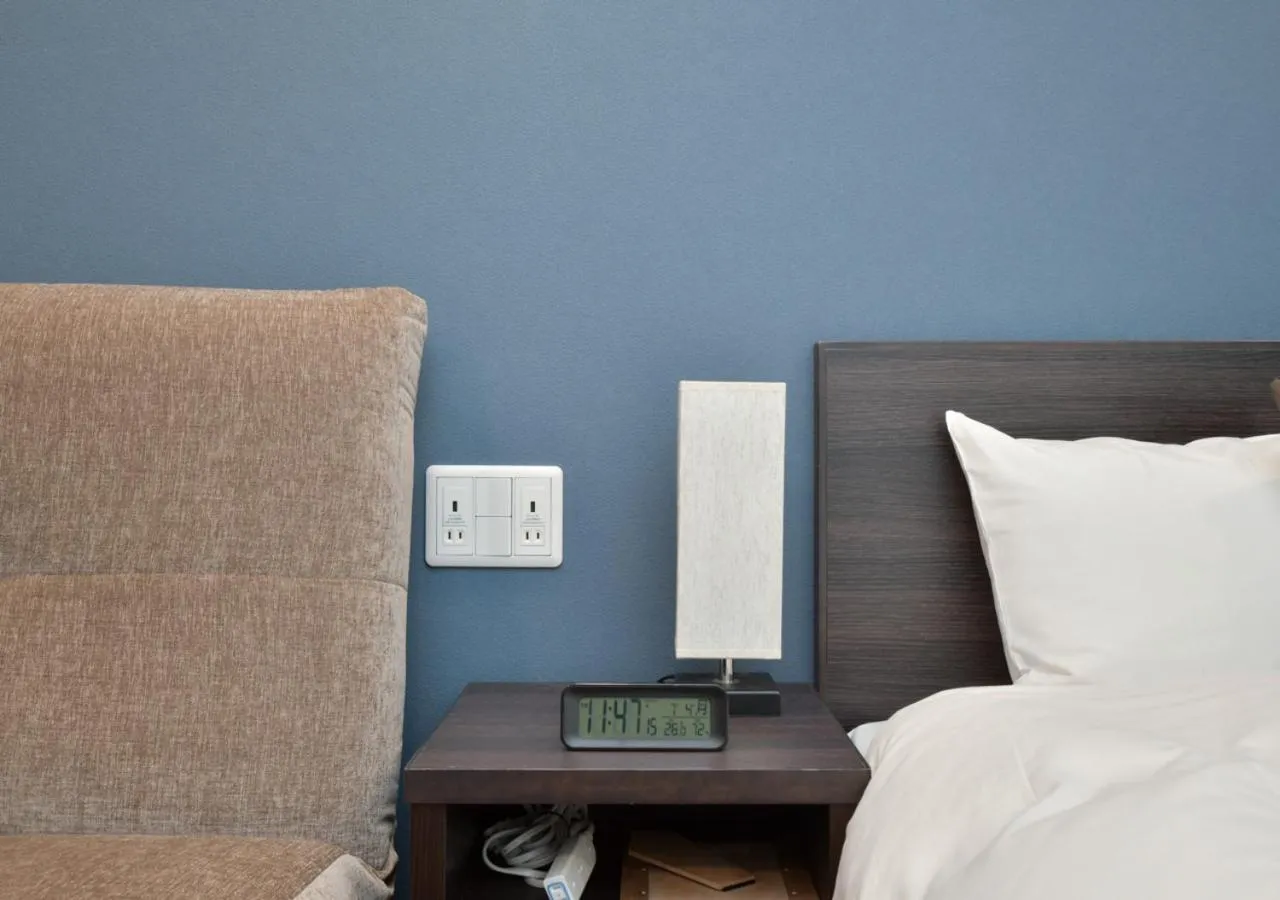 Bed in Villa Front Kyoto Seimei