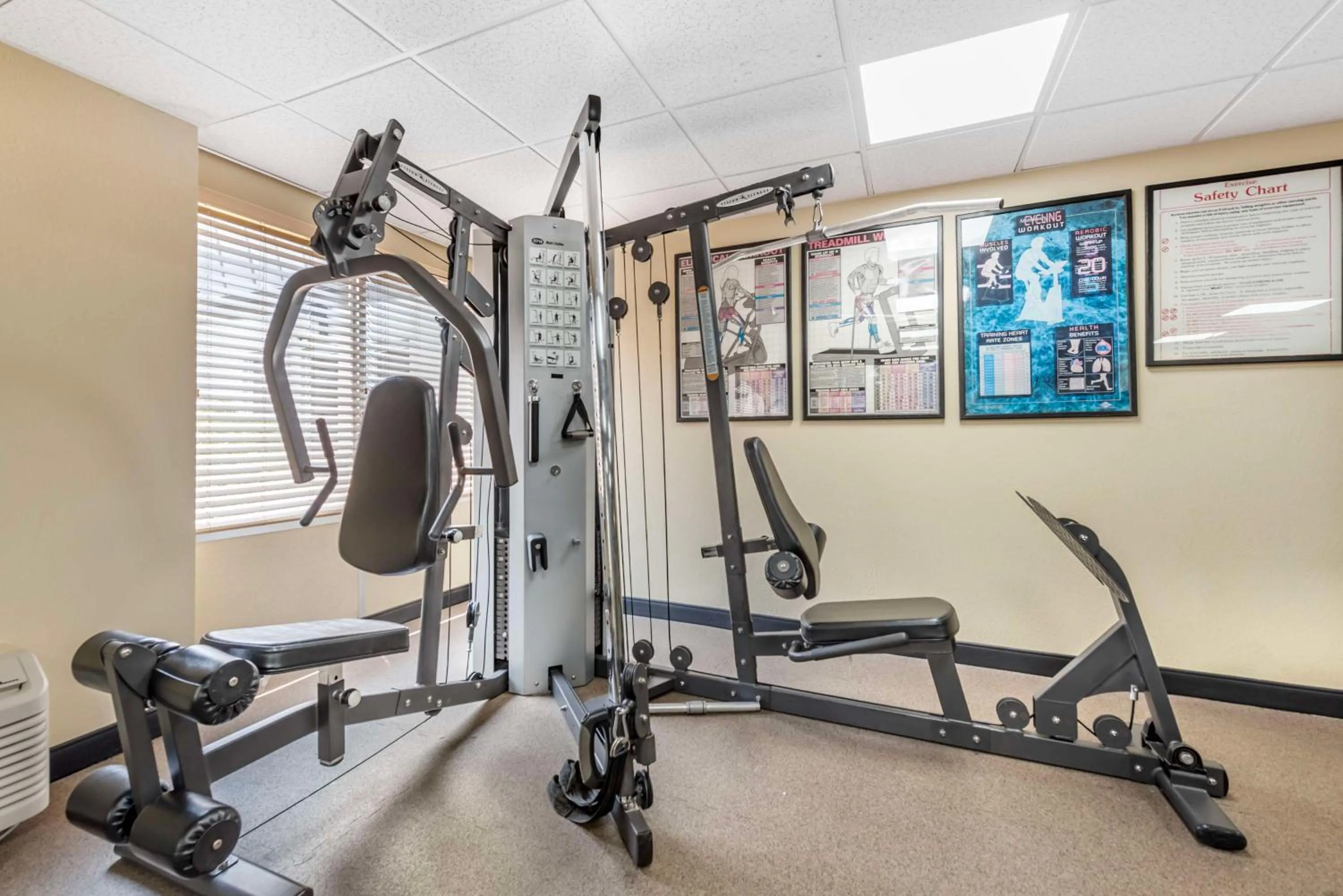 Fitness centre/facilities in Best Western Plus Bridgeport Inn
