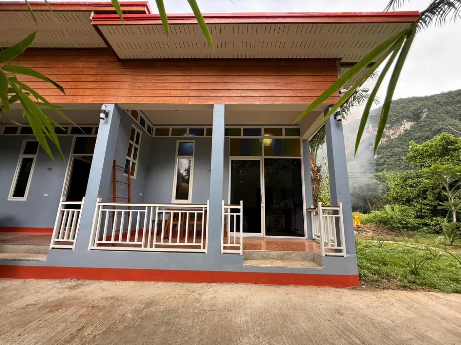 Natural landscape in Khaosok Bamboo Huts Resort