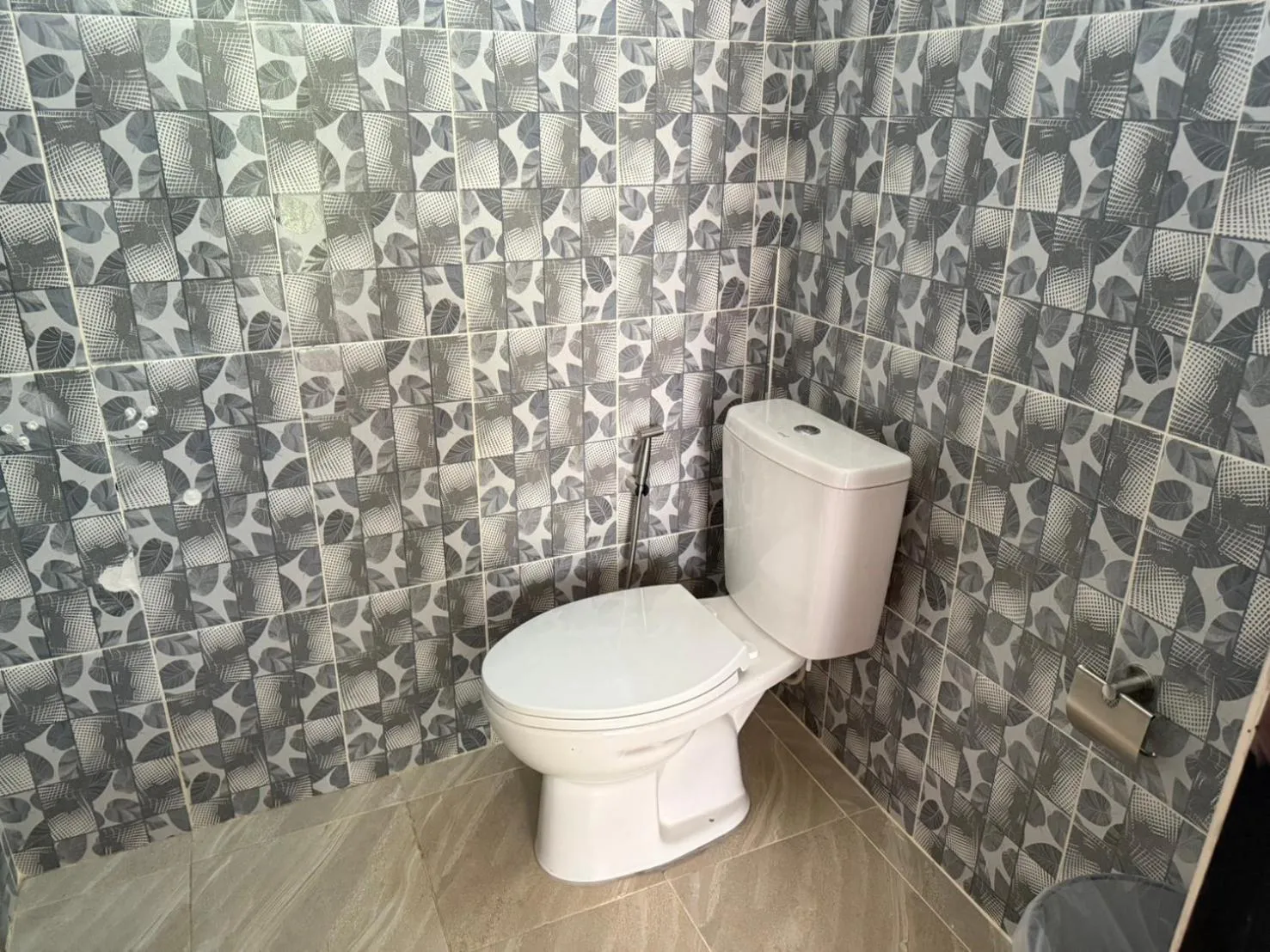 Toilet in Khaosok Bamboo Huts Resort