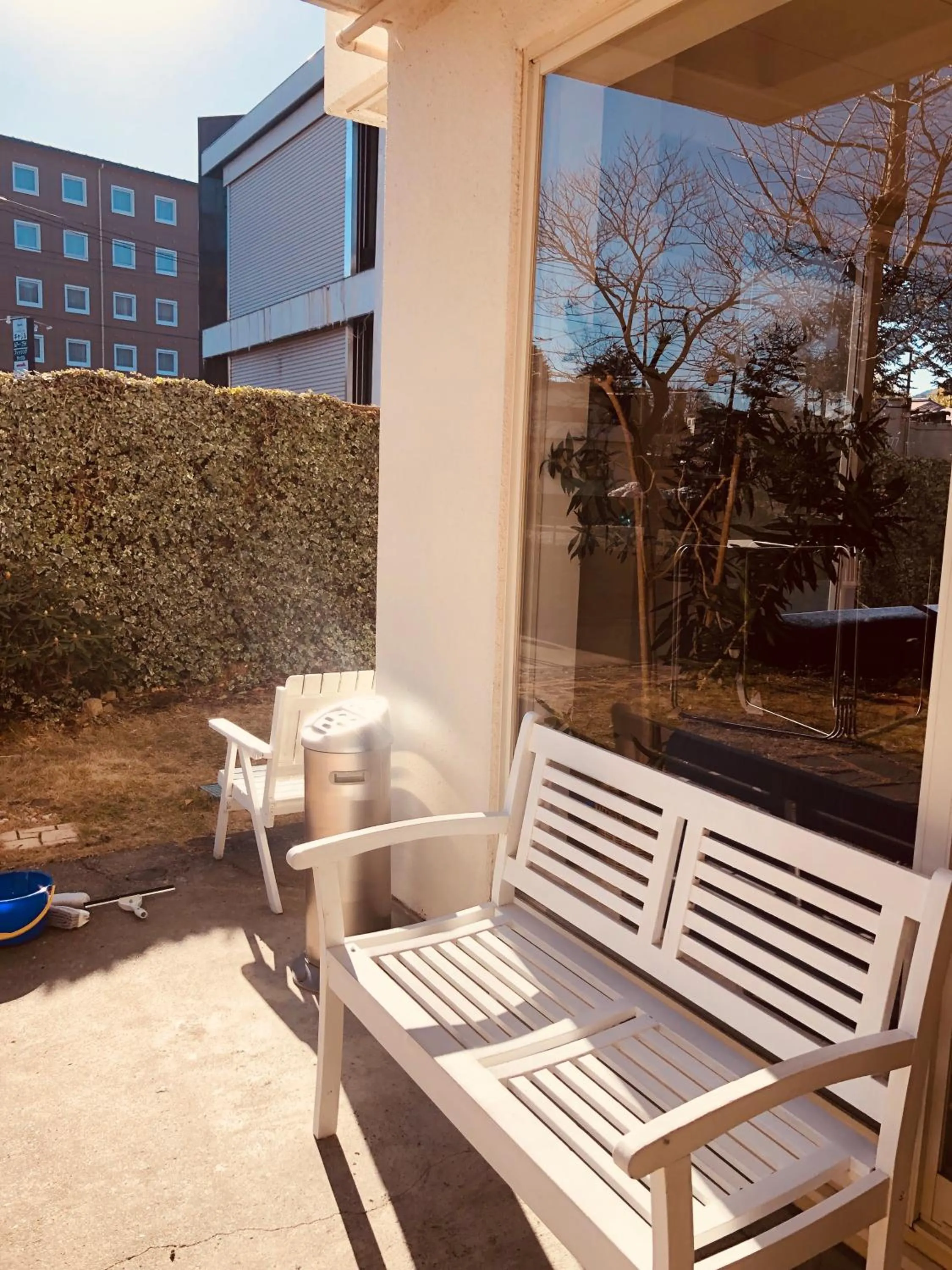 Garden in K's House MtFuji -ケイズハウスMt富士- Travelers Hostel- Lake Kawaguchiko