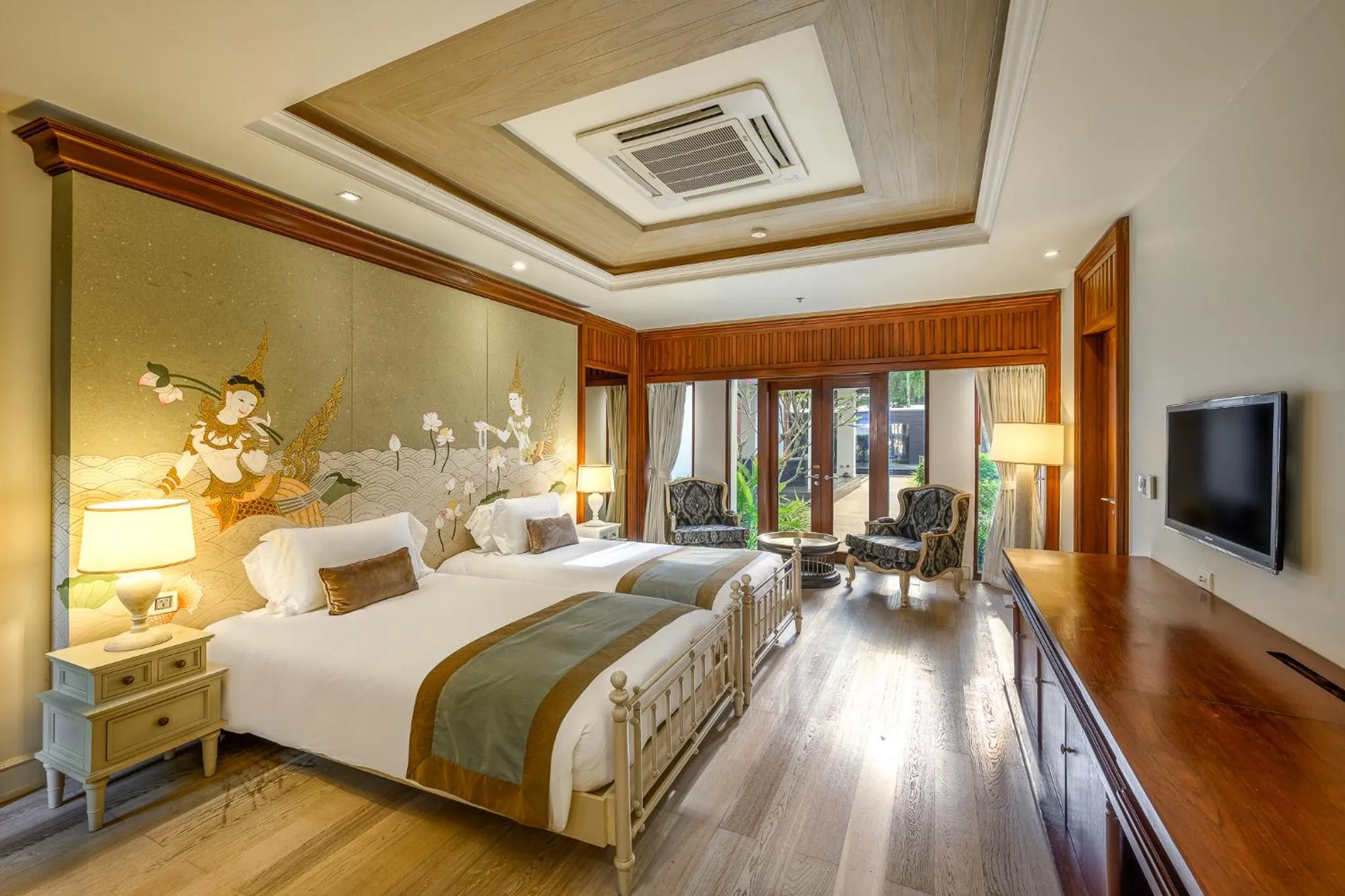 Bed in Maikhao Dream Villa Resort and Spa, Maikhao Phuket