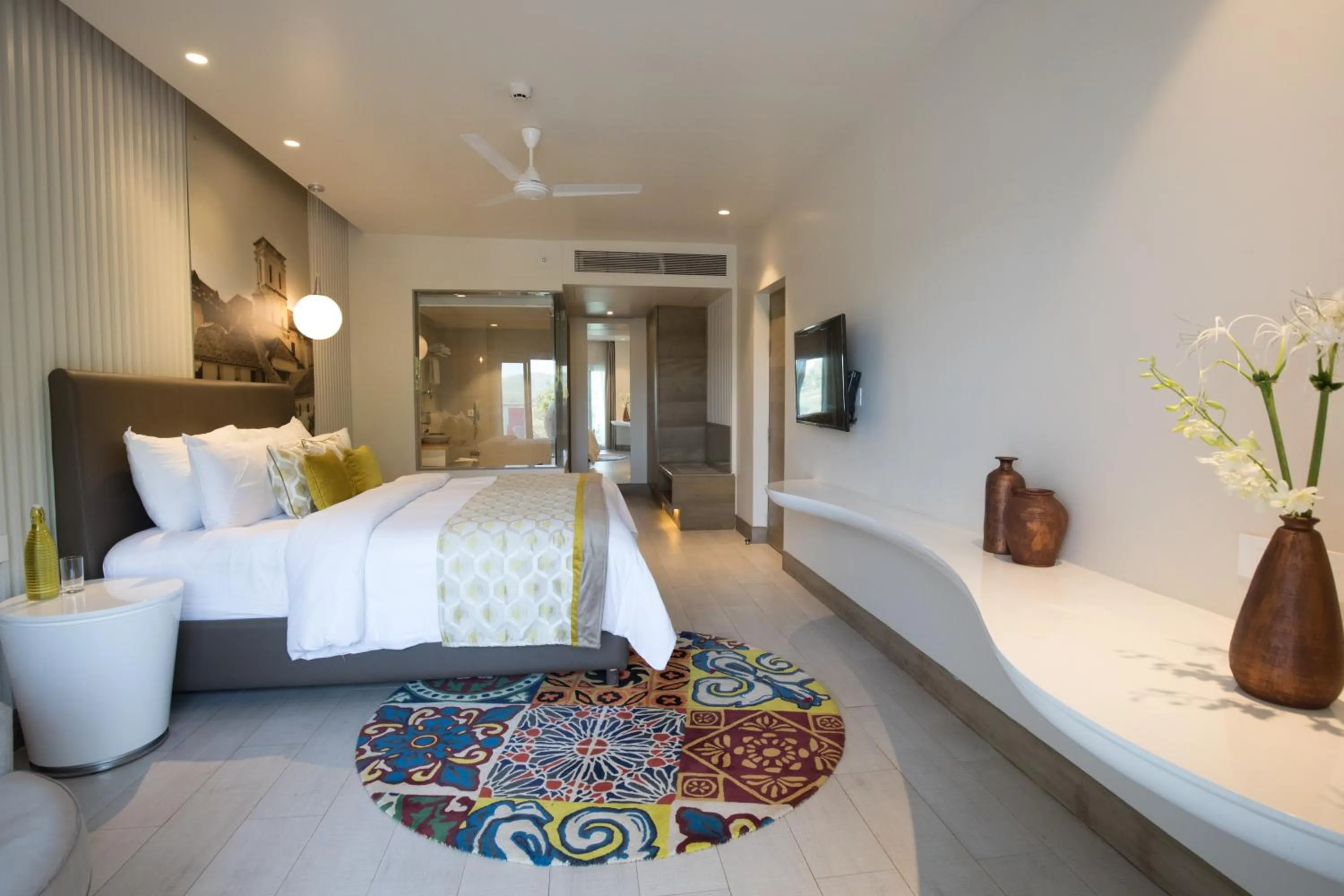 Bedroom, Bed in The Park Baga River Goa - Adults only Property