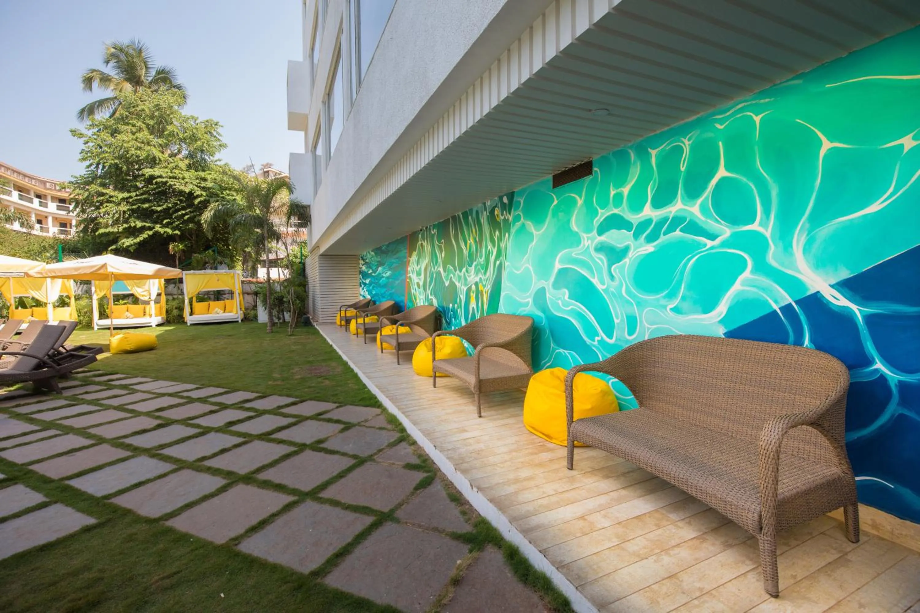 Seating area in The Park Baga River Goa - Adults only Property