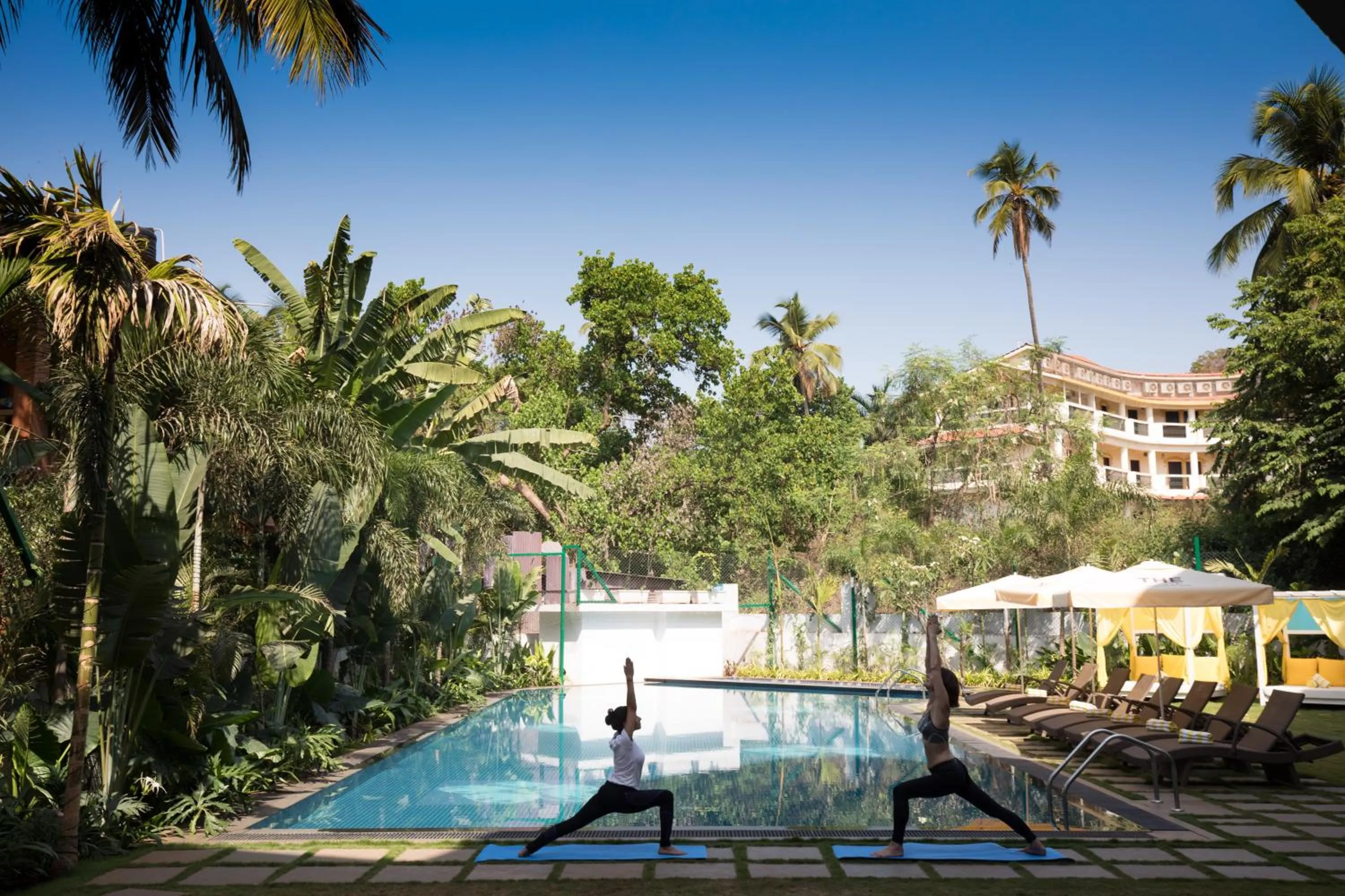 Pool view in The Park Baga River Goa - Adults only Property