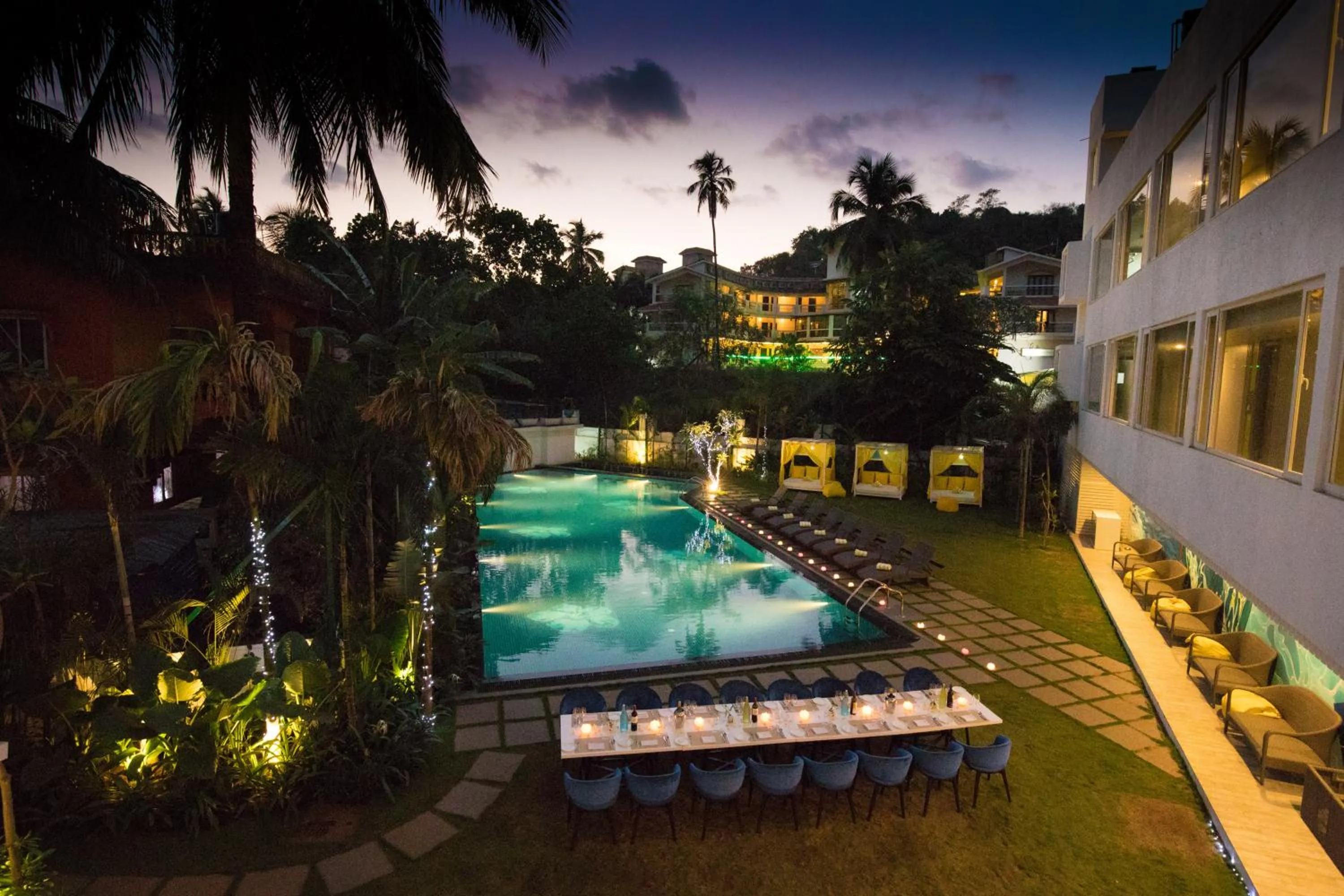 Pool view in The Park Baga River Goa - Adults only Property