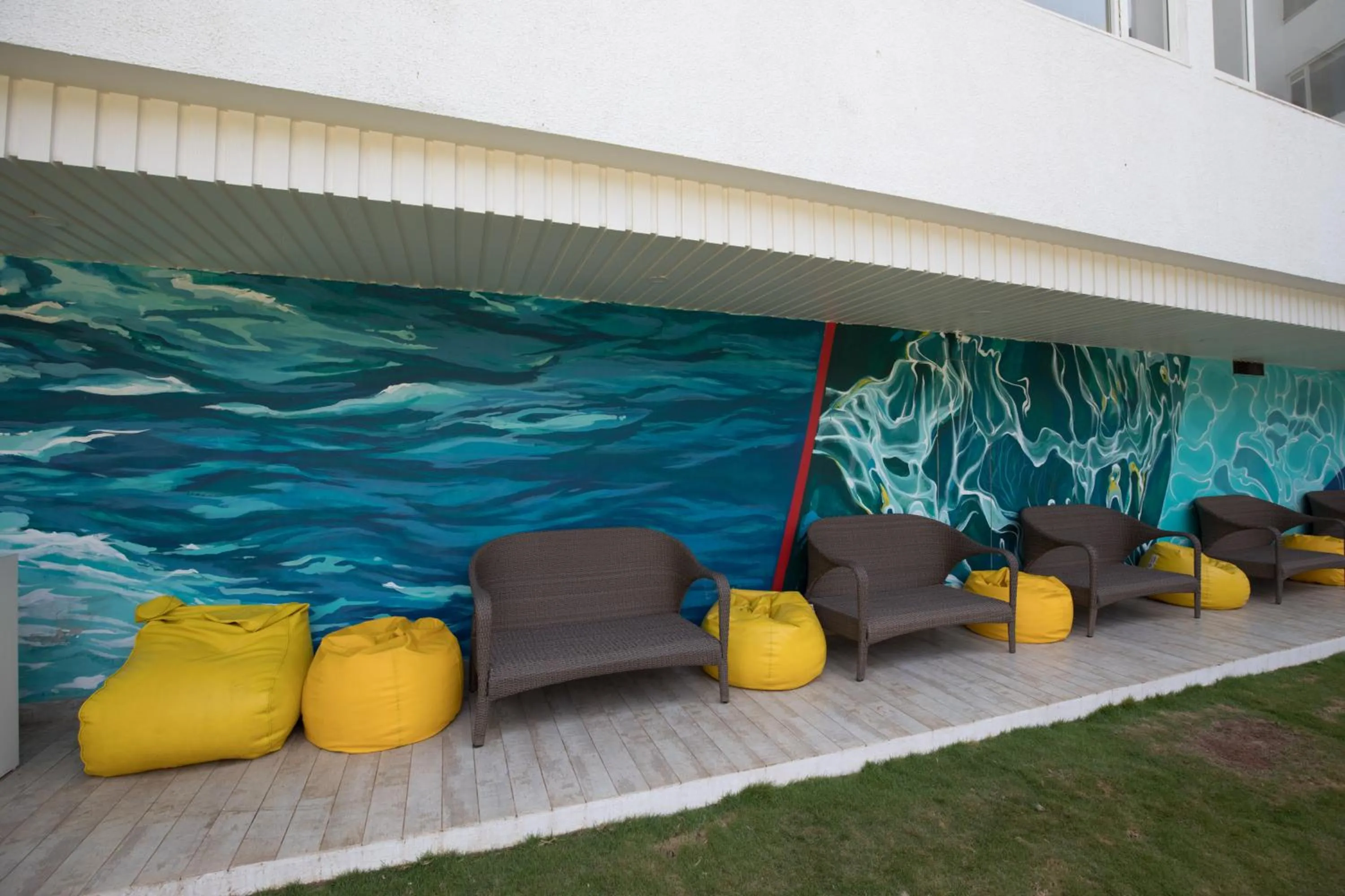 Seating area in The Park Baga River Goa - Adults only Property